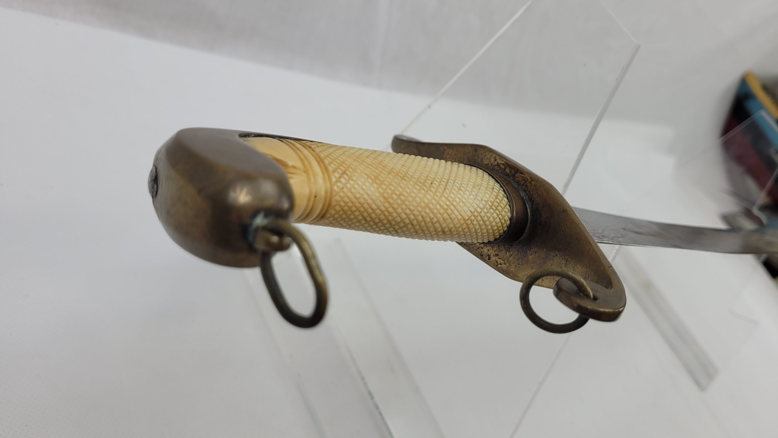 Circa 1800 Non Regulation Royal Navy Fighting Sabre - Image 6