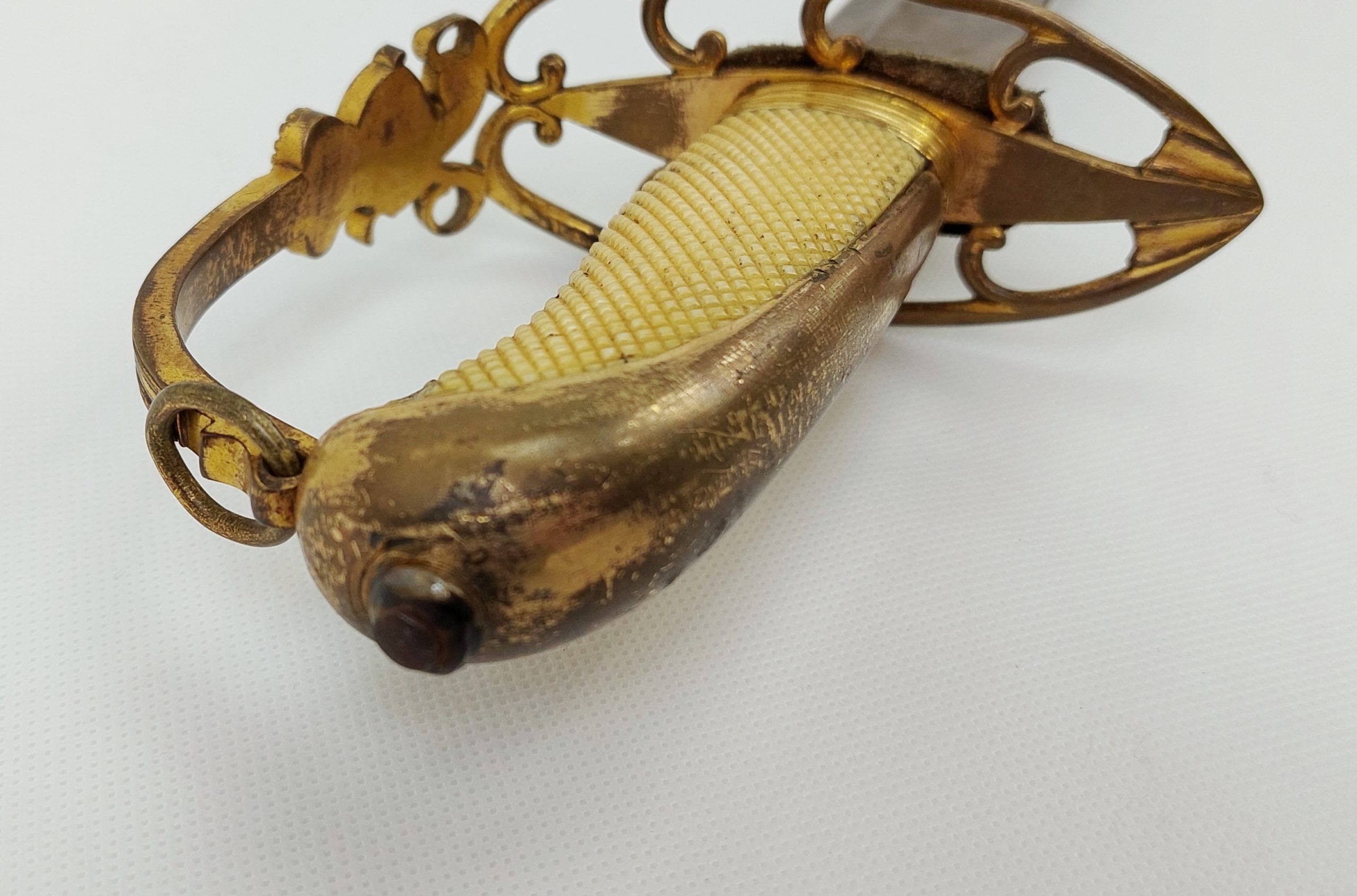 Circa 1803 Non Regulation Royal Marines Fighting Blue And Gilt Sabre By Hawkins Of Portsmouth - Image 14