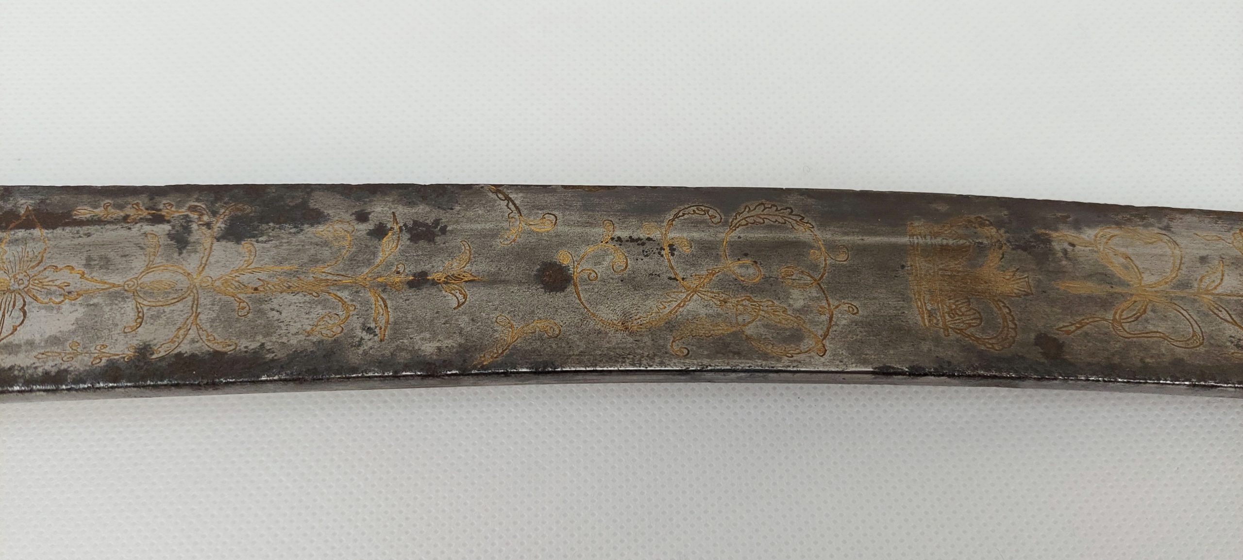 Circa 1803 Non Regulation Royal Marines Fighting Blue And Gilt Sabre By Hawkins Of Portsmouth - Image 12