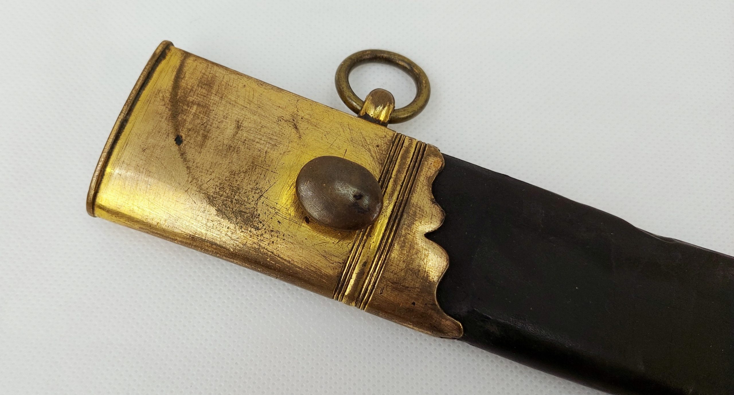 Circa 1803 Non Regulation Royal Marines Fighting Blue And Gilt Sabre By Hawkins Of Portsmouth - Image 8