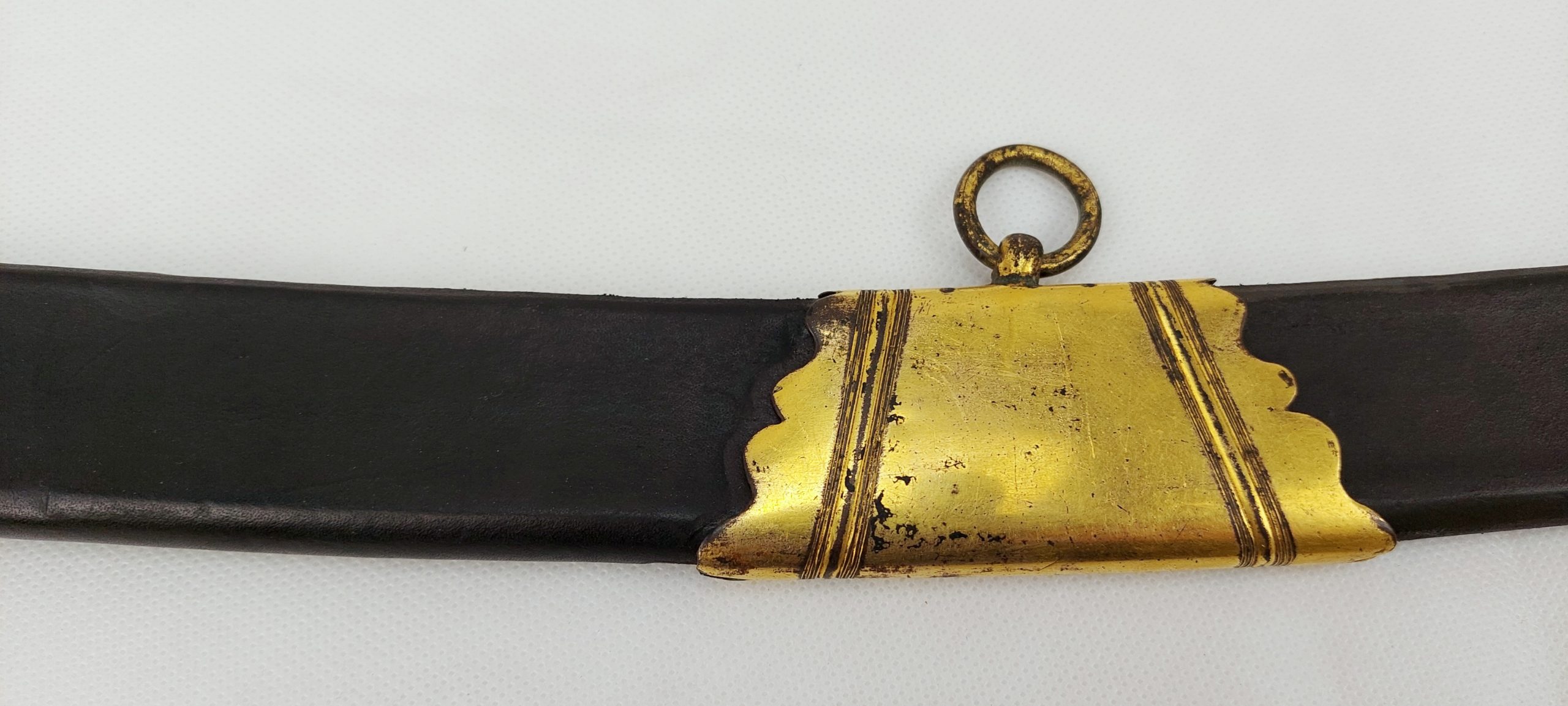 Circa 1803 Non Regulation Royal Marines Fighting Blue And Gilt Sabre By Hawkins Of Portsmouth - Image 7