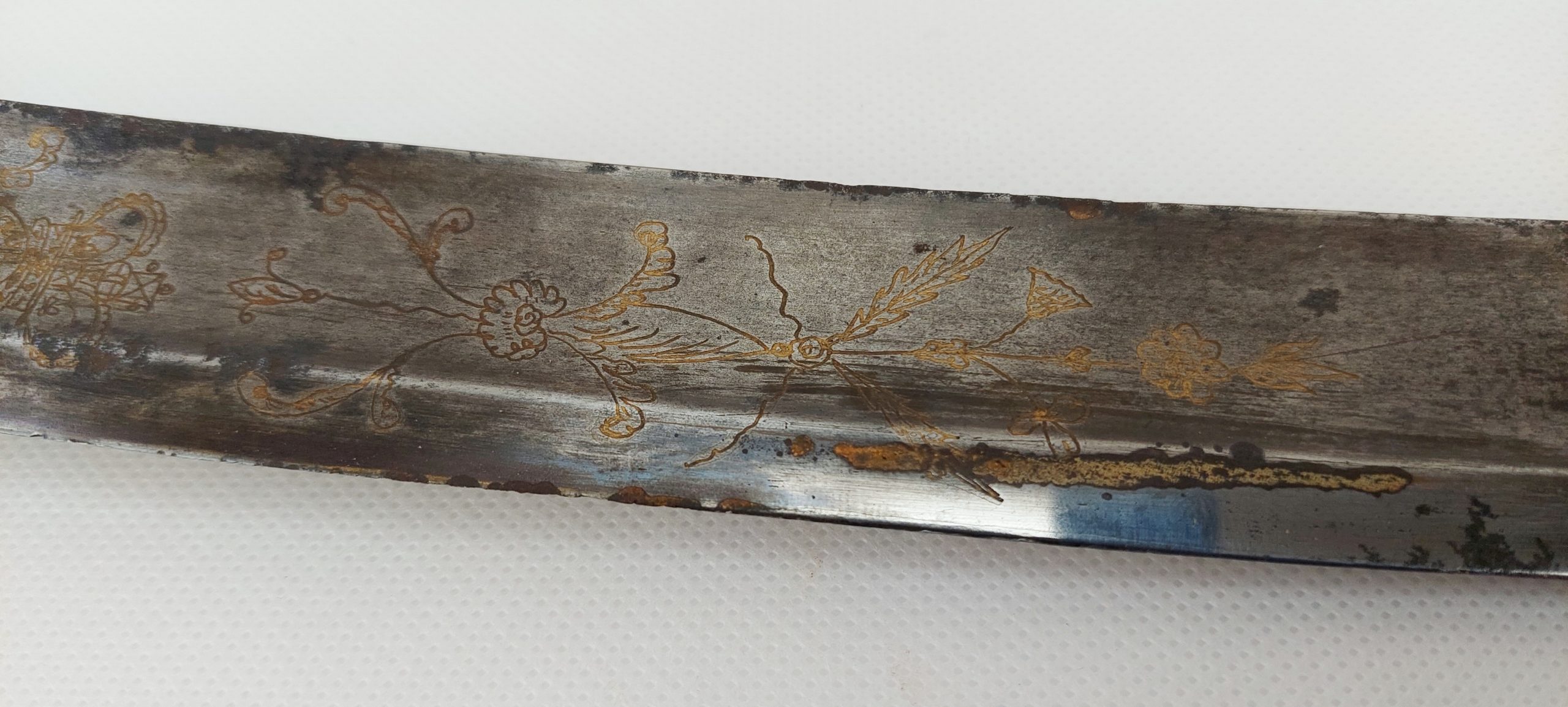 Circa 1803 Non Regulation Royal Marines Fighting Blue And Gilt Sabre By Hawkins Of Portsmouth - Image 19