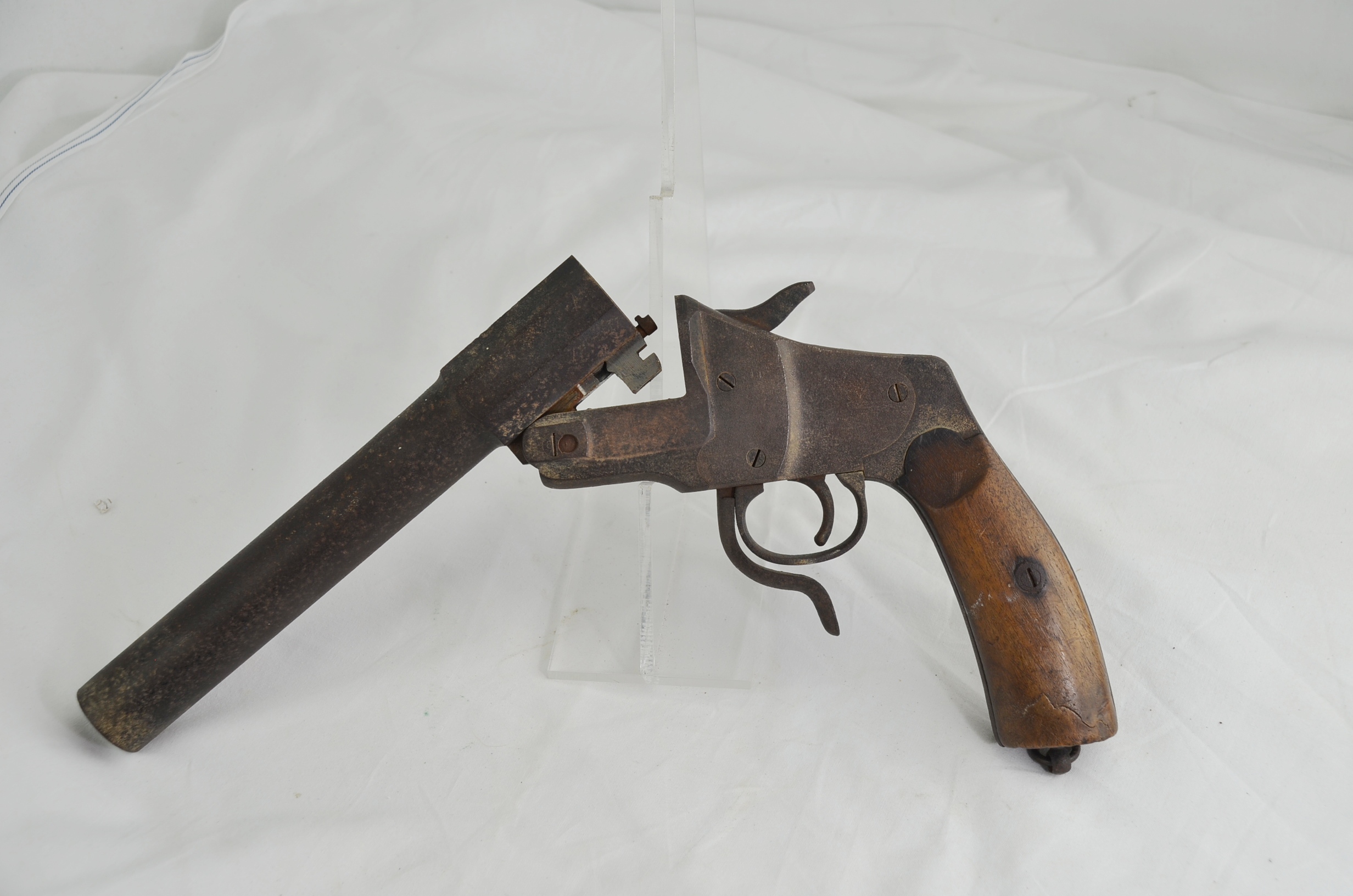 First World War issued German Hebel M1894 Flare/Signal Pistol - Image 2
