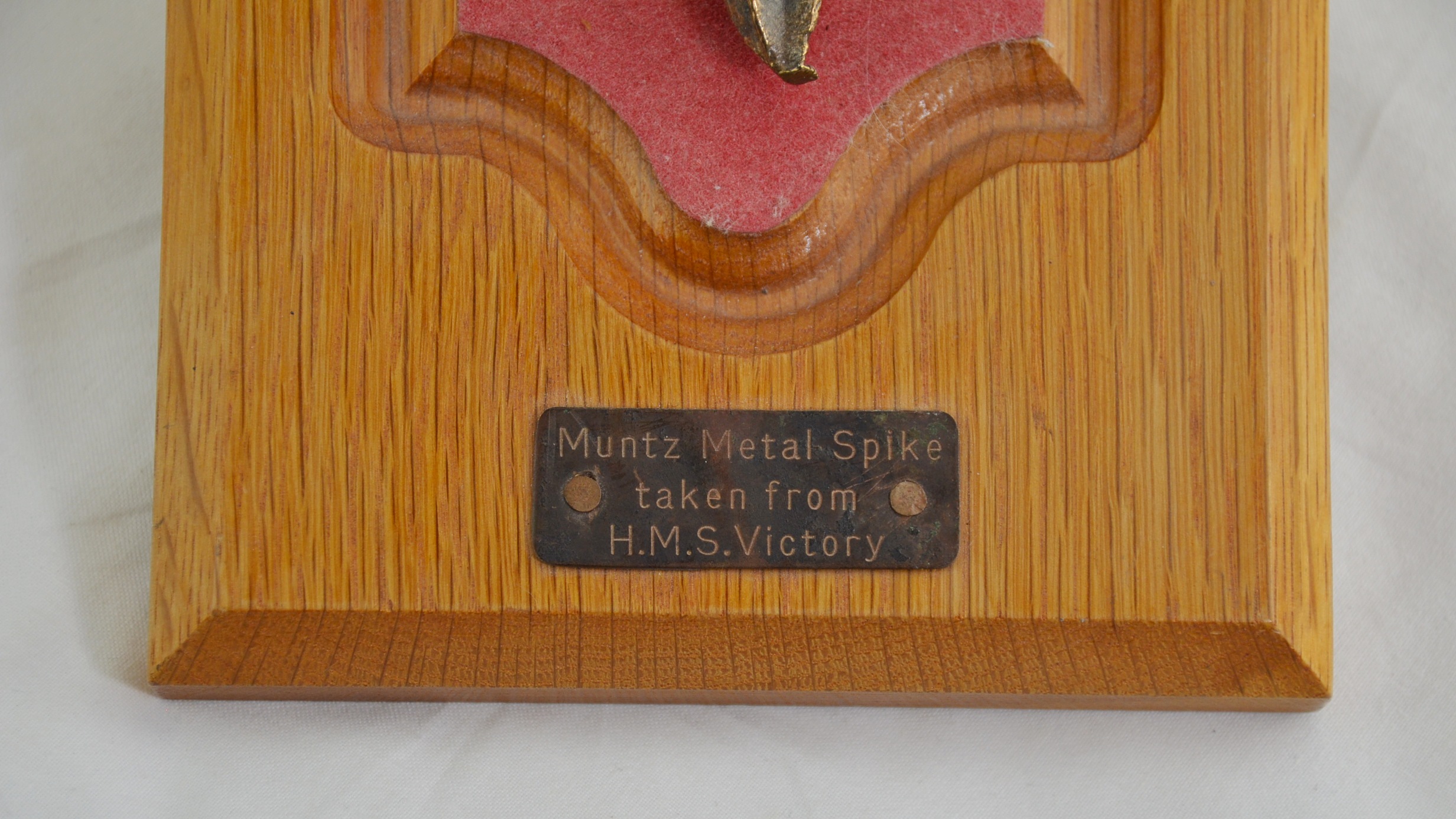 Muntz Metal Spike taken from HMS Victory - Image 2