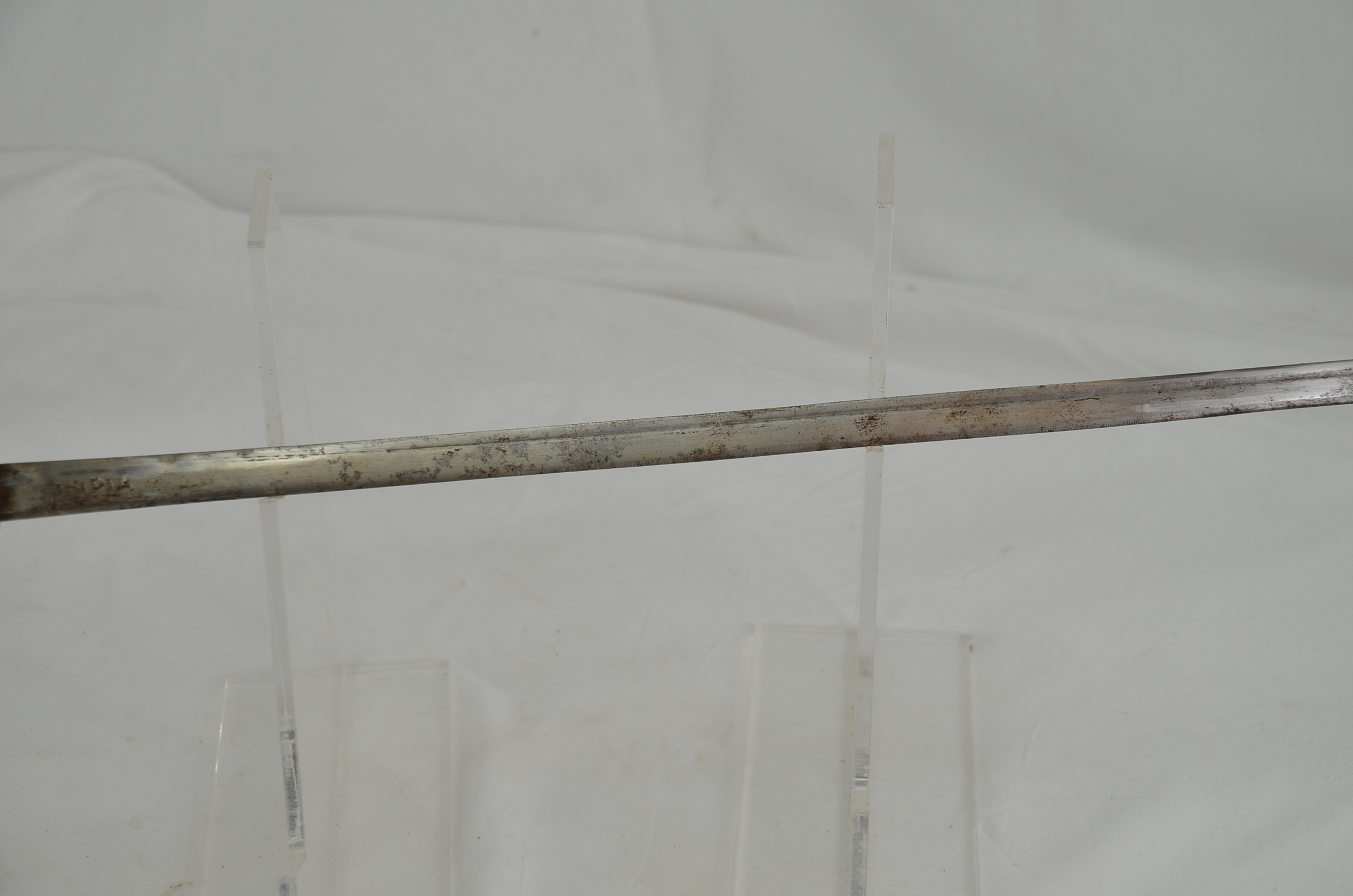 Authentic 19th Century Colonial Indian Stick Sword - Image 7