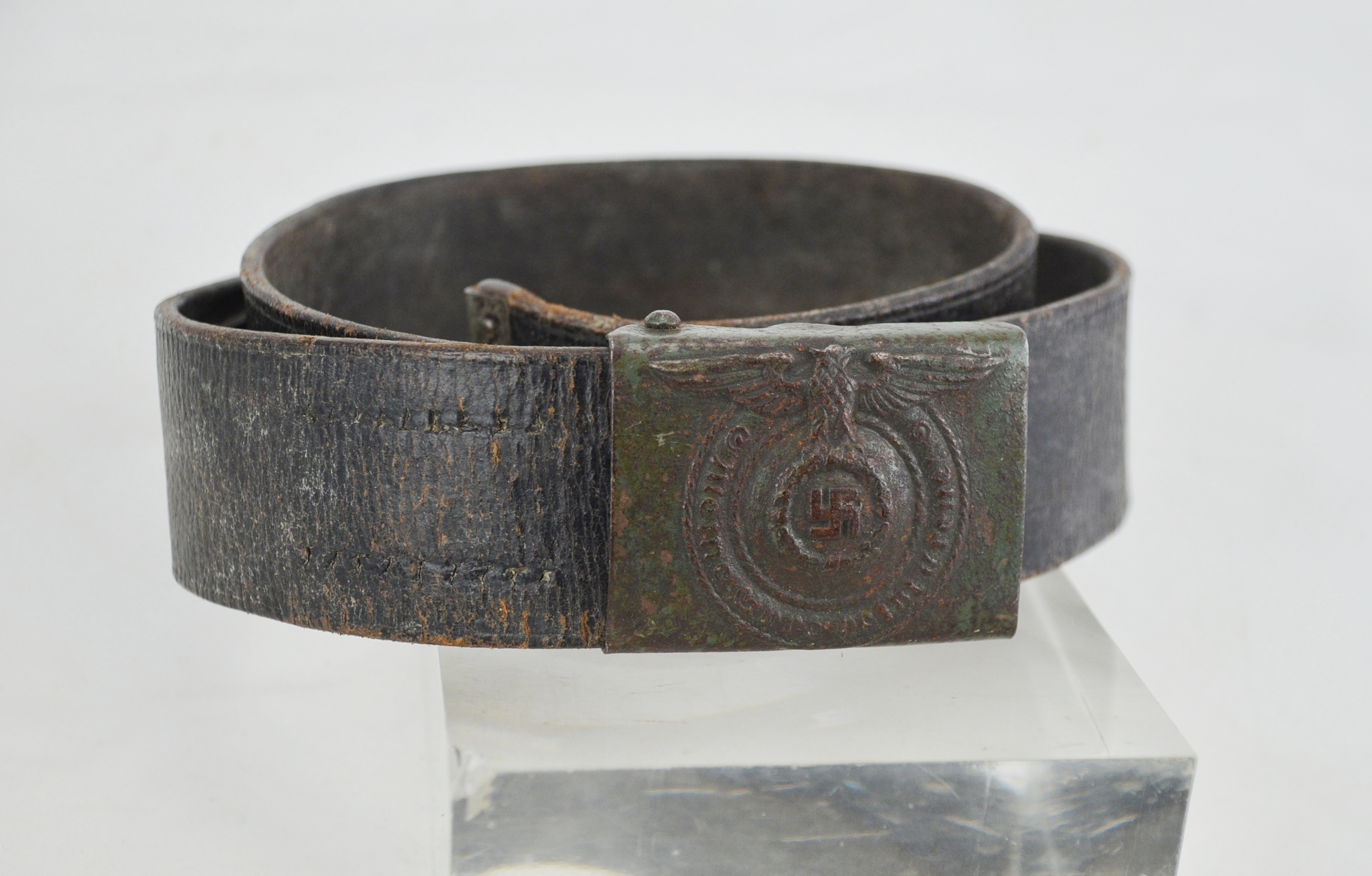 Rare Nazi Waffen SS Belt Buckle