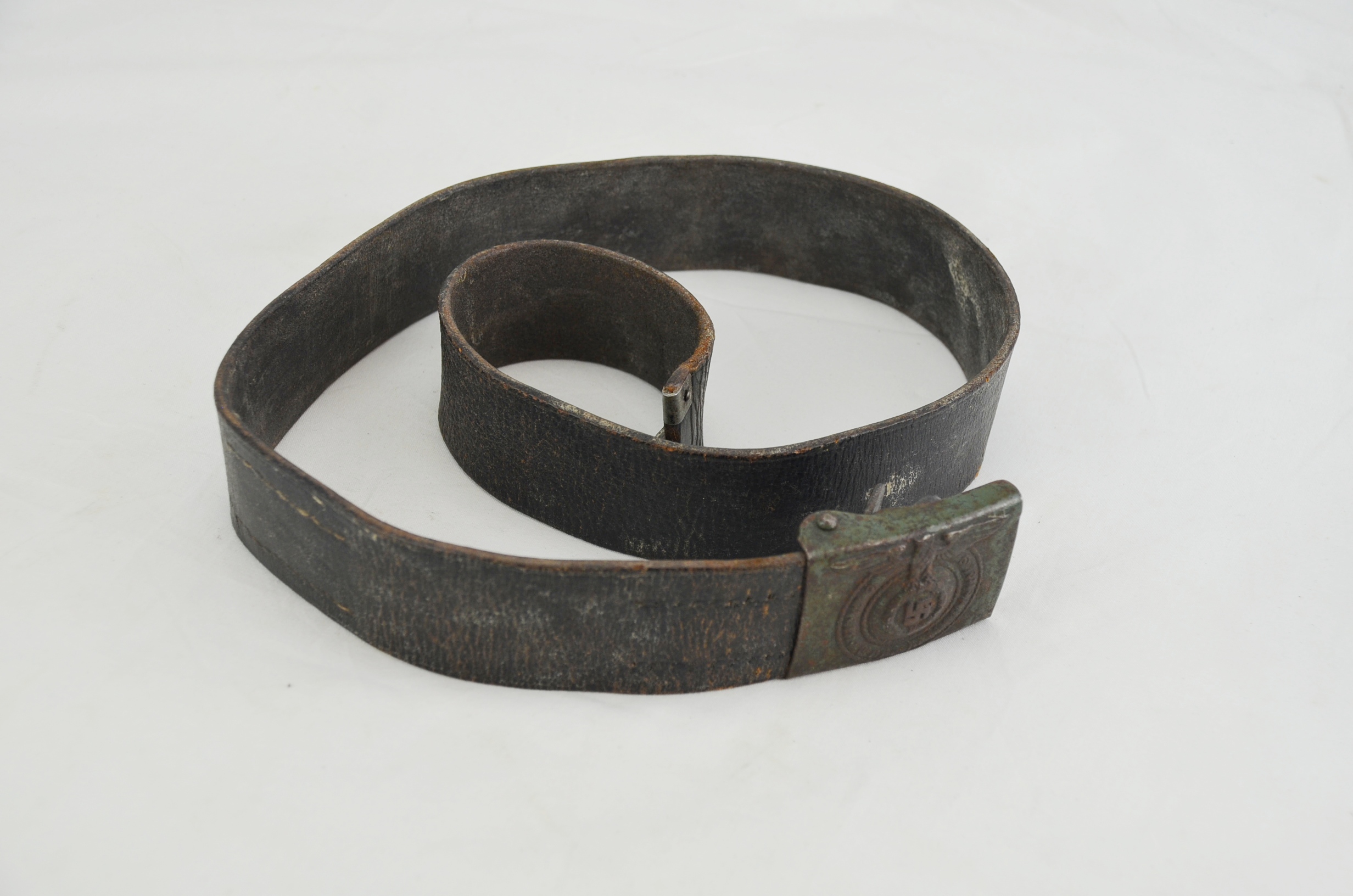 Rare Nazi Waffen SS Belt Buckle - Image 3