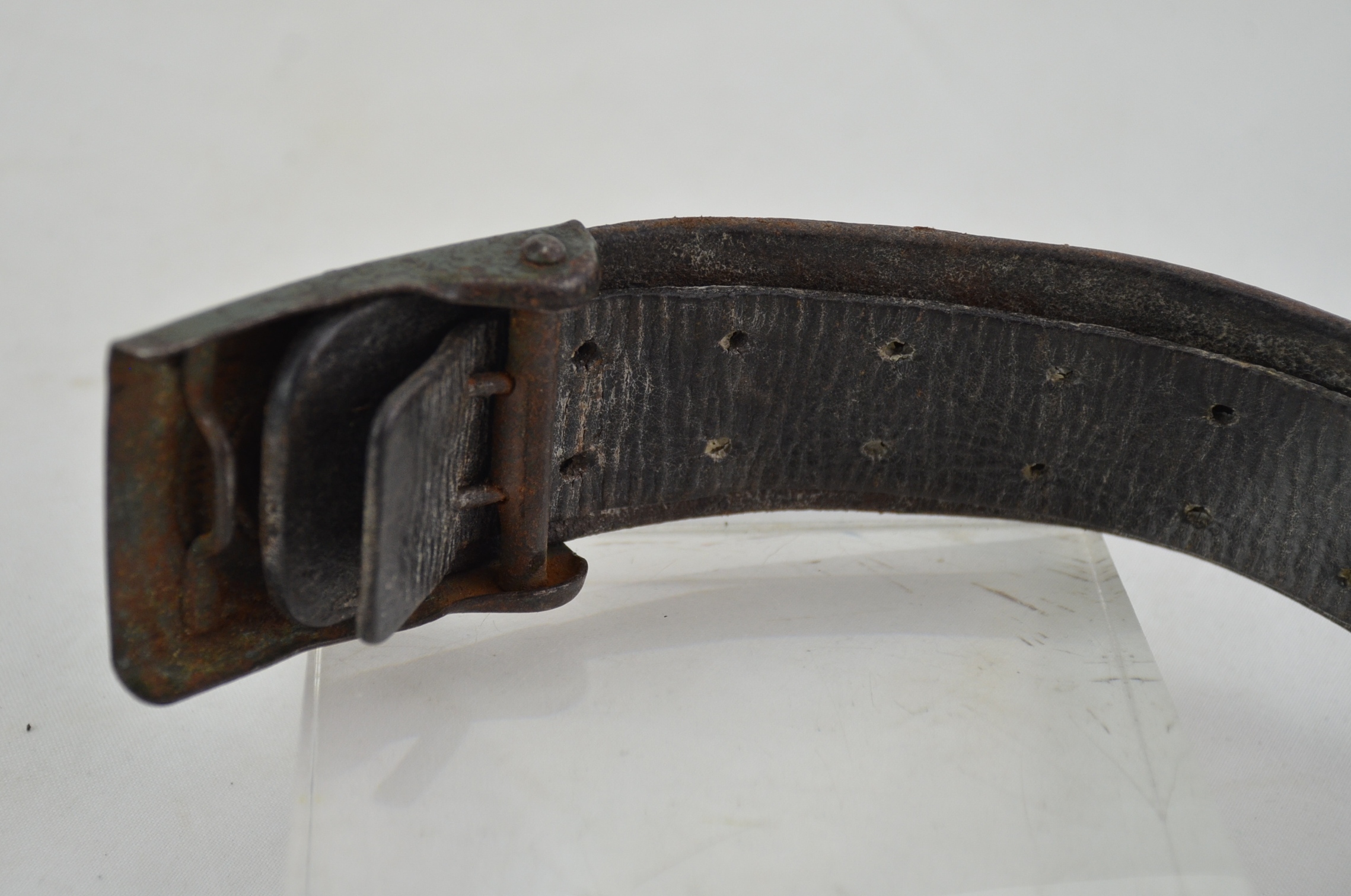 Rare Nazi Waffen SS Belt Buckle - Image 5