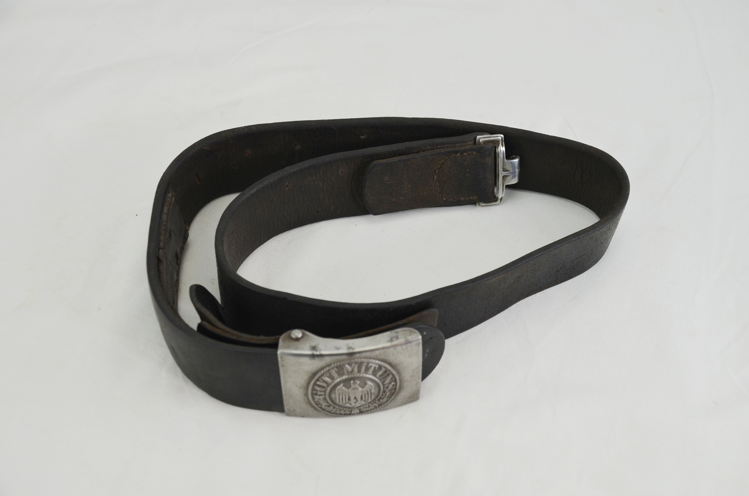 1940 Nazi Gott Mit Uns Belt and Buckle