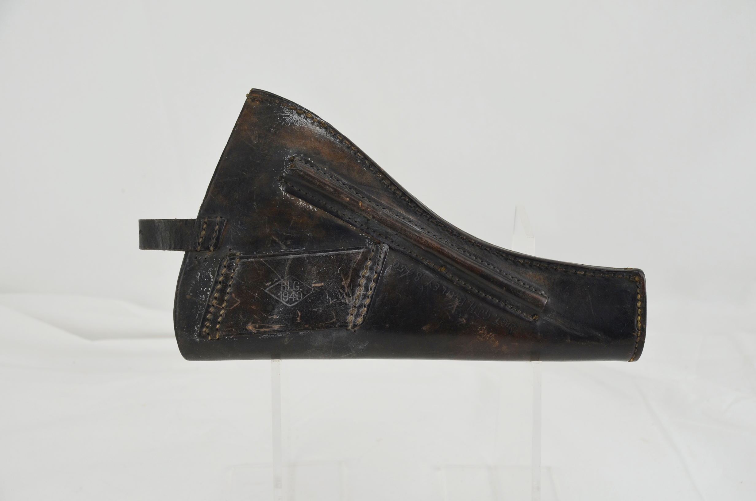 WWII British P-1903 Webley Revolver Holster 1940 - Image 3