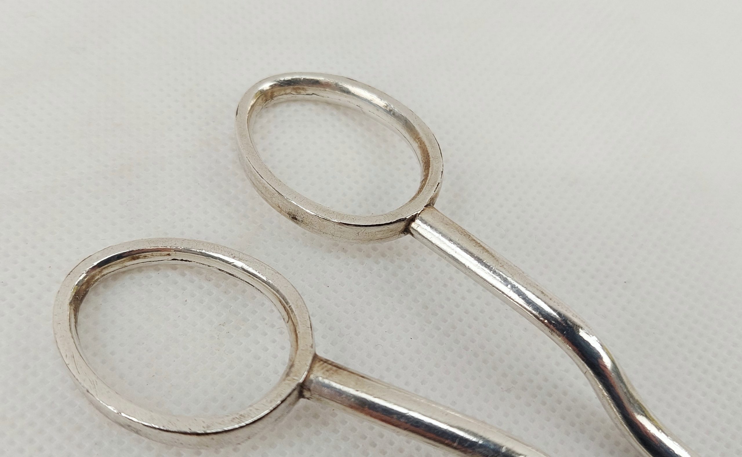 Edwardian Silver Plated Grape Scissors - Image 4