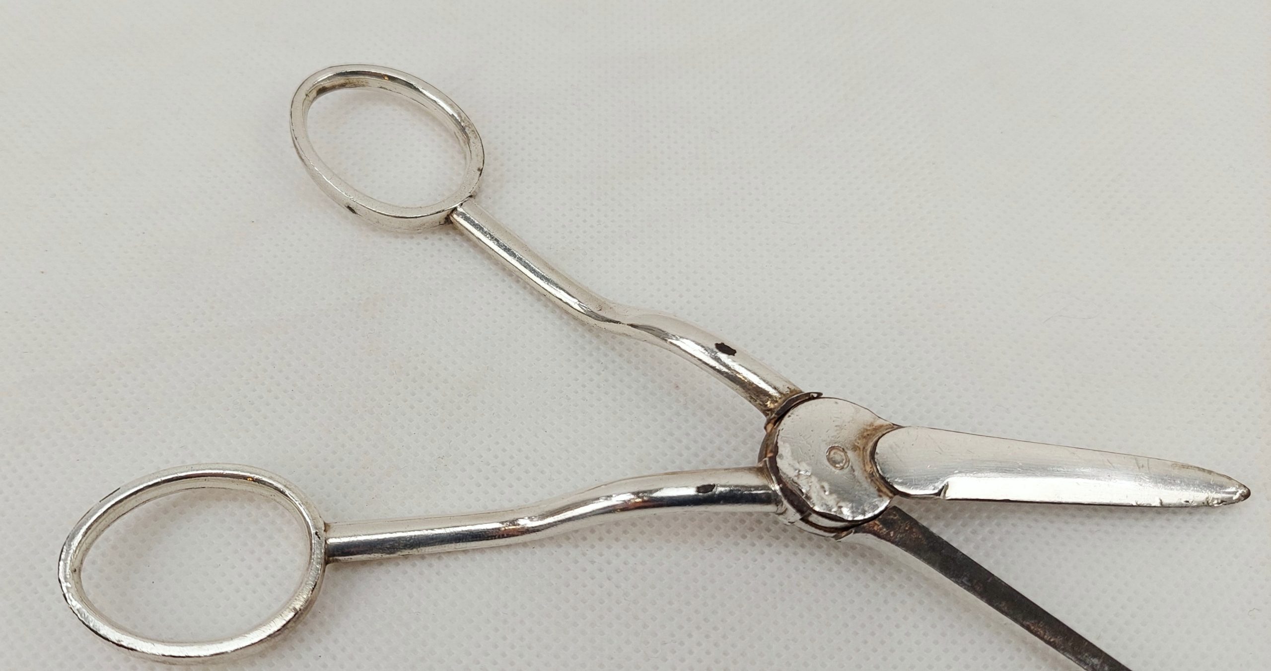 Edwardian Silver Plated Grape Scissors - Image 2