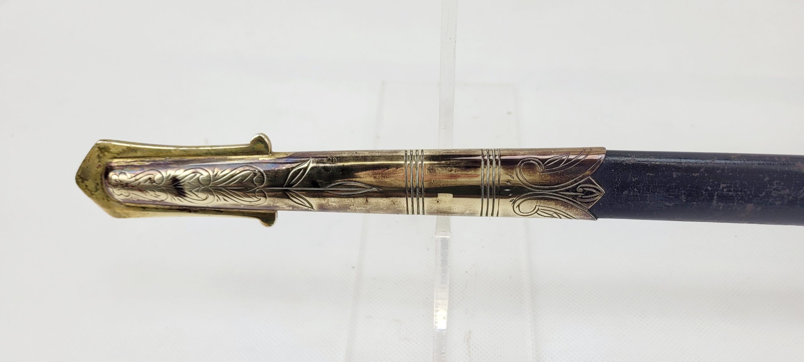 Excellent KGV Royal Navy 1827 Pattern Officers Sword, Sword Knot, Scabbard And Sword Bag - Image 18