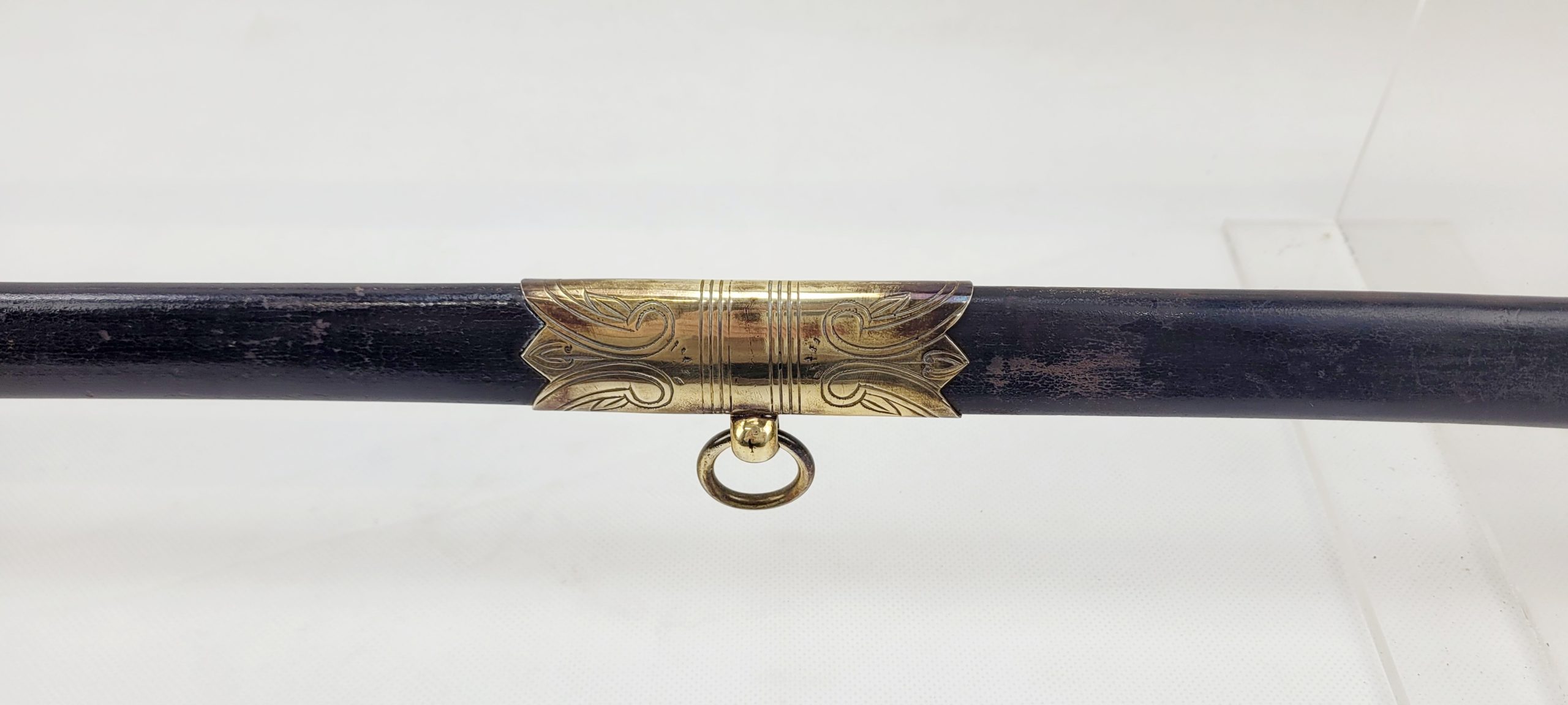 Excellent KGV Royal Navy 1827 Pattern Officers Sword, Sword Knot, Scabbard And Sword Bag - Image 17