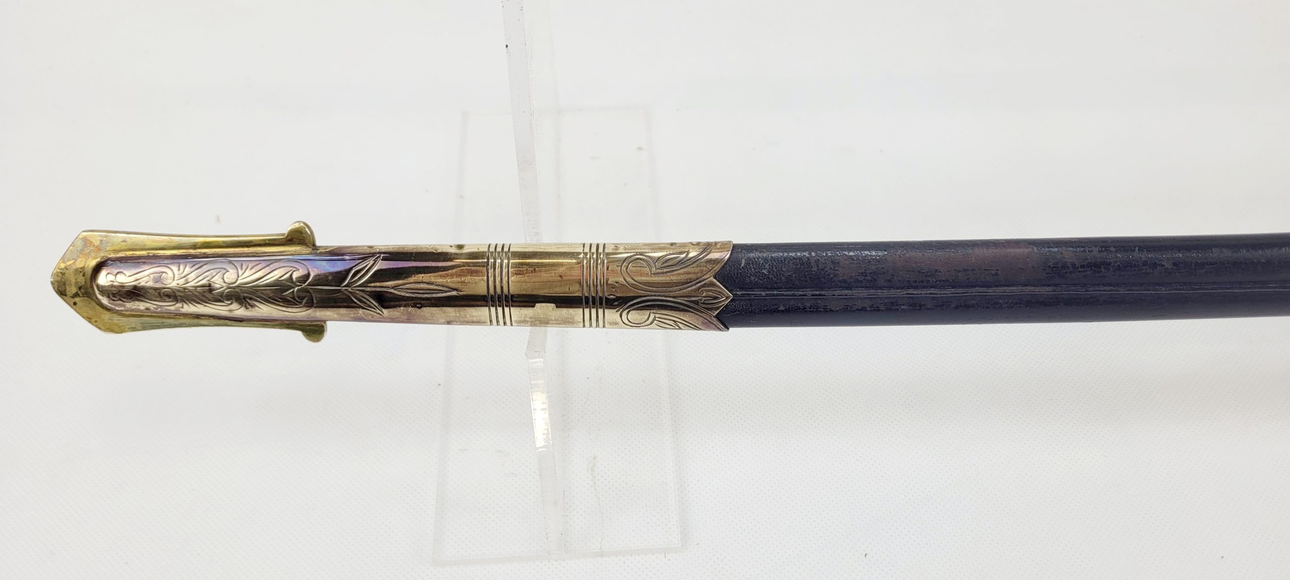 Excellent KGV Royal Navy 1827 Pattern Officers Sword, Sword Knot, Scabbard And Sword Bag - Image 21