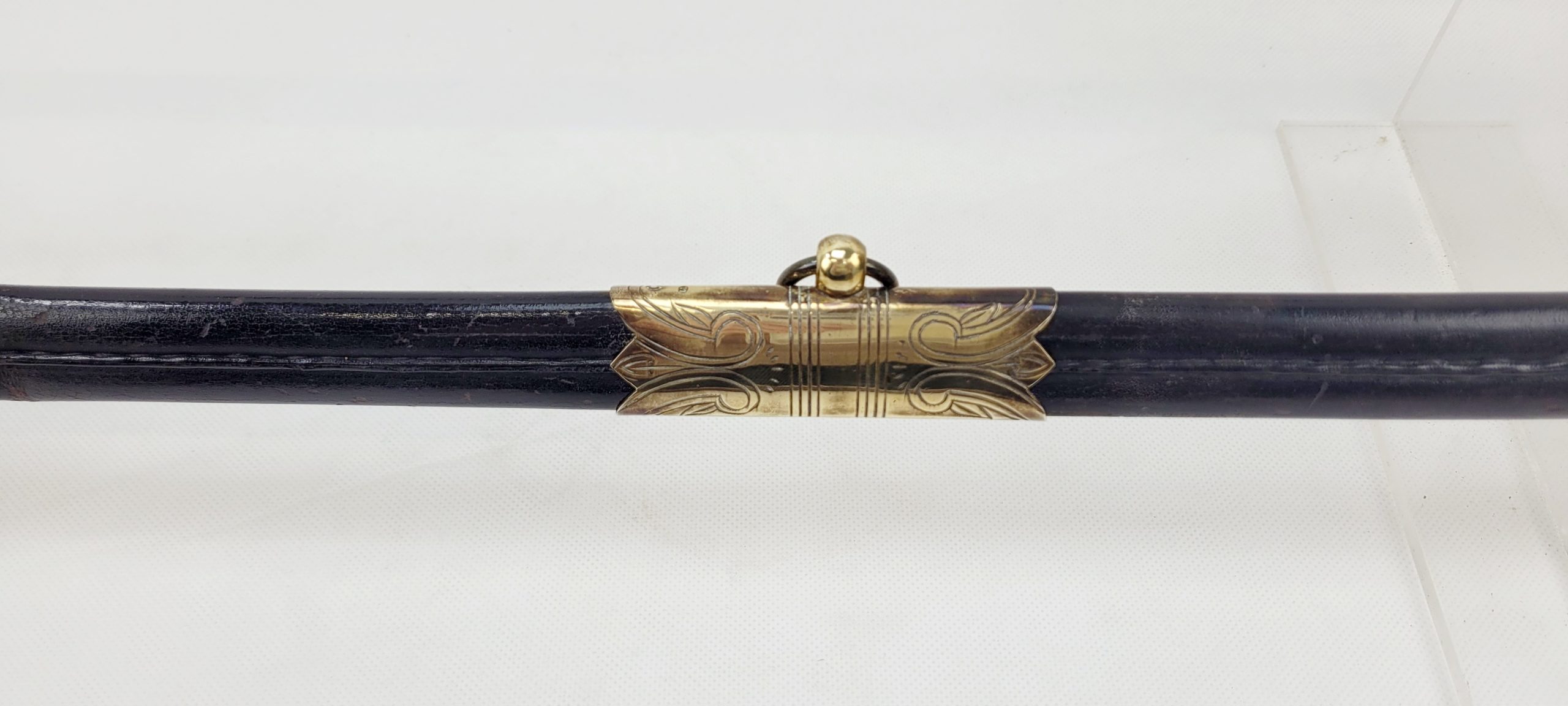 Excellent KGV Royal Navy 1827 Pattern Officers Sword, Sword Knot, Scabbard And Sword Bag - Image 20