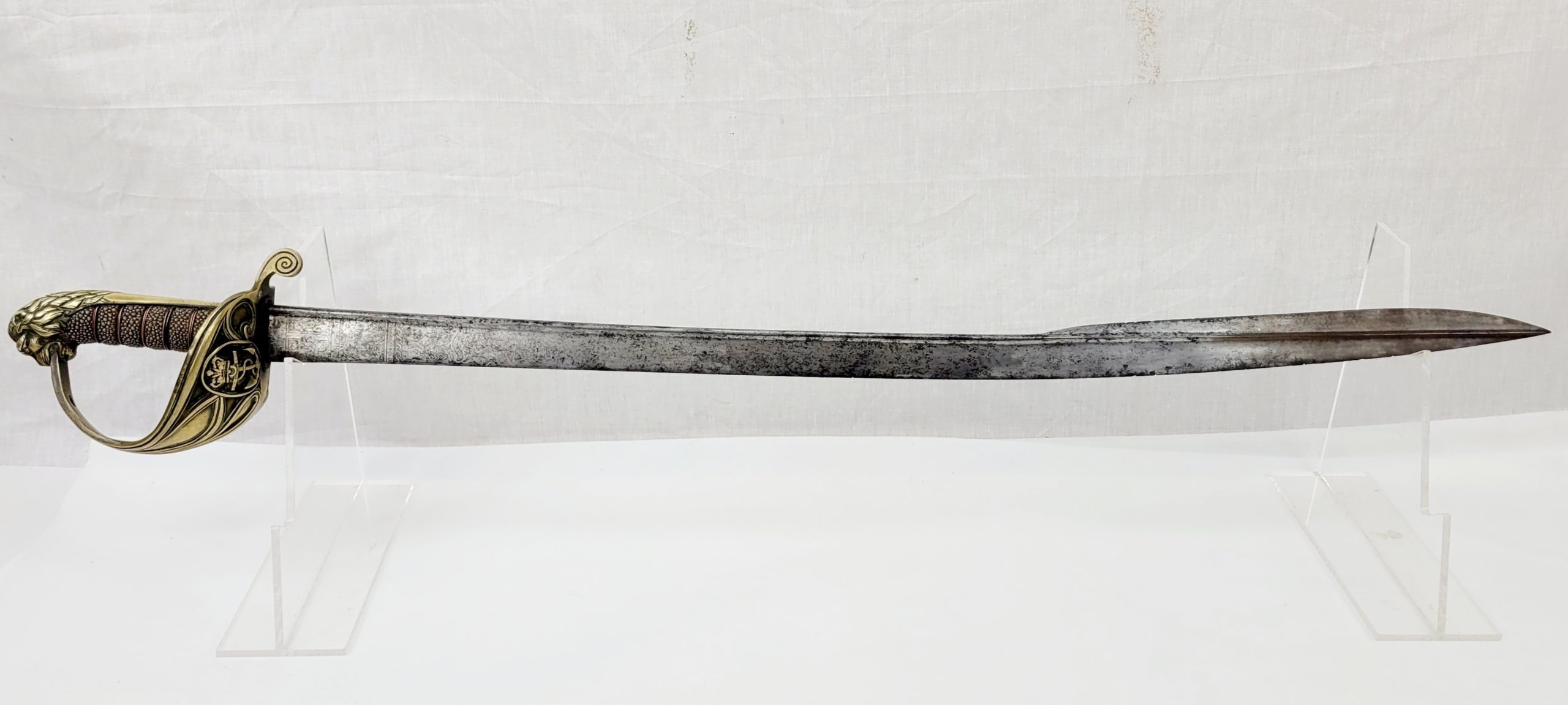Fiske Of Portsmouth Early 1827 Pattern Royal Navy Officers Pipeback Sword - Image 16