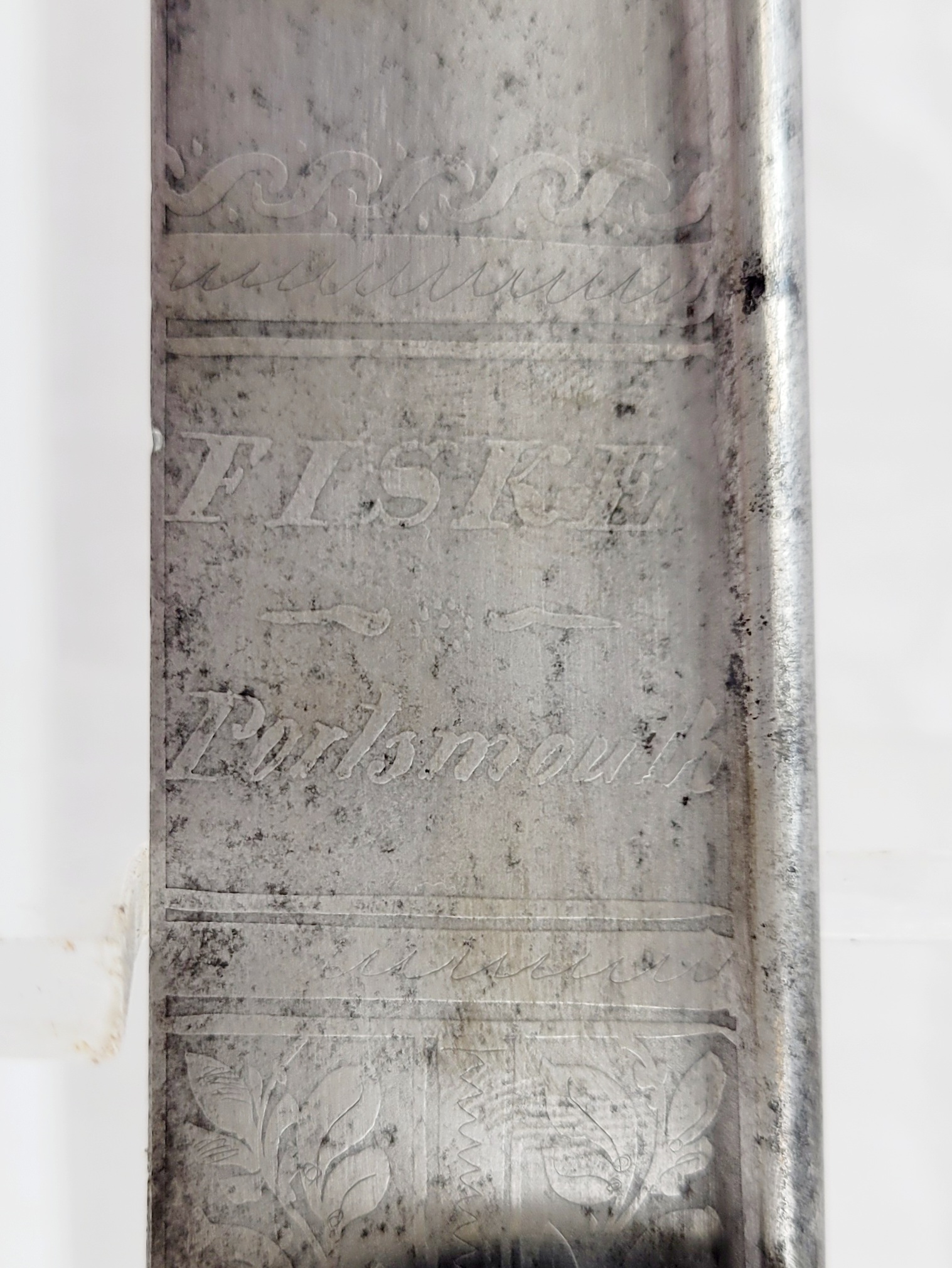 Fiske Of Portsmouth Early 1827 Pattern Royal Navy Officers Pipeback Sword - Image 9