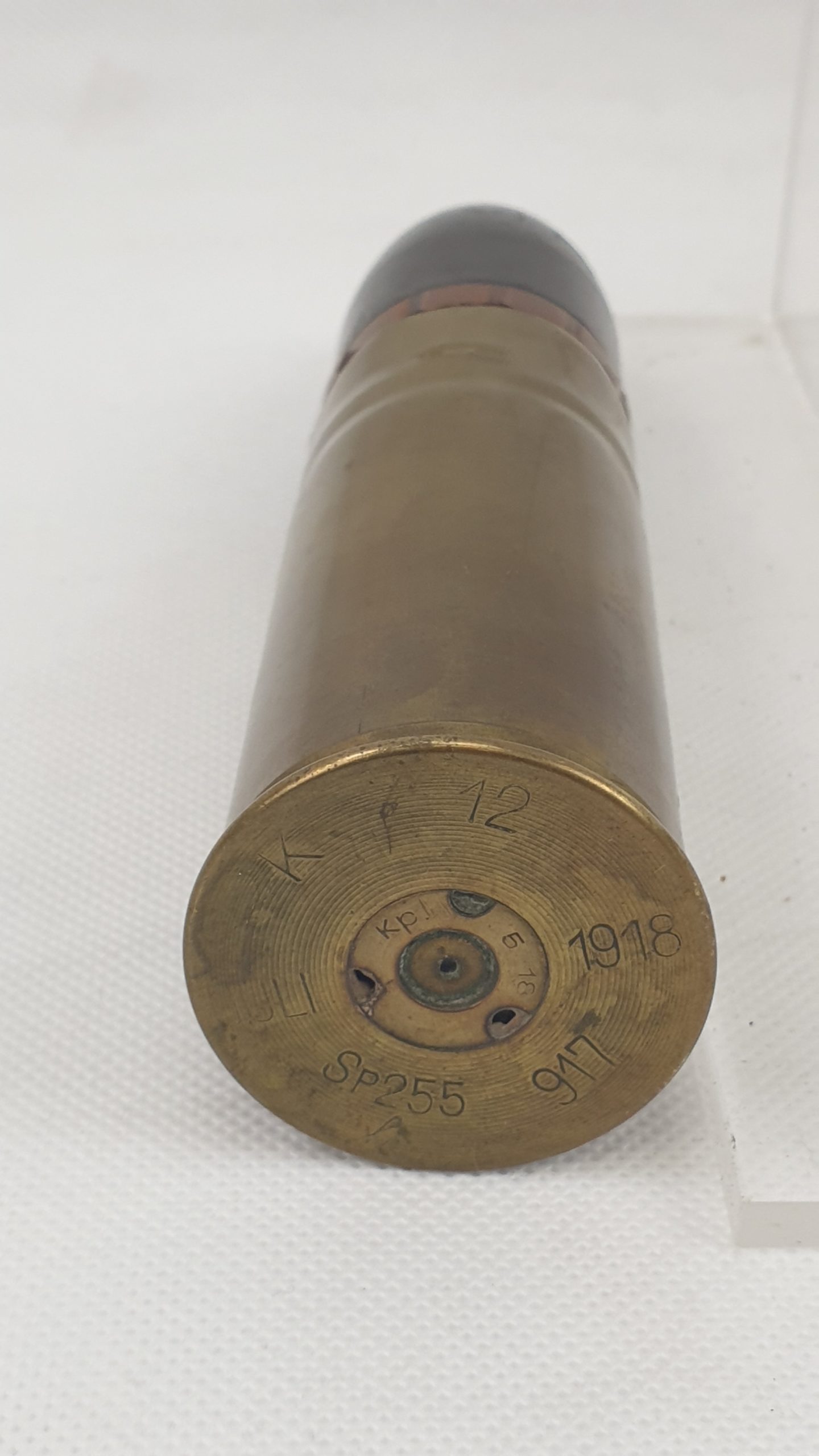 Inert German 1918 37mm Shell Case - Image 4