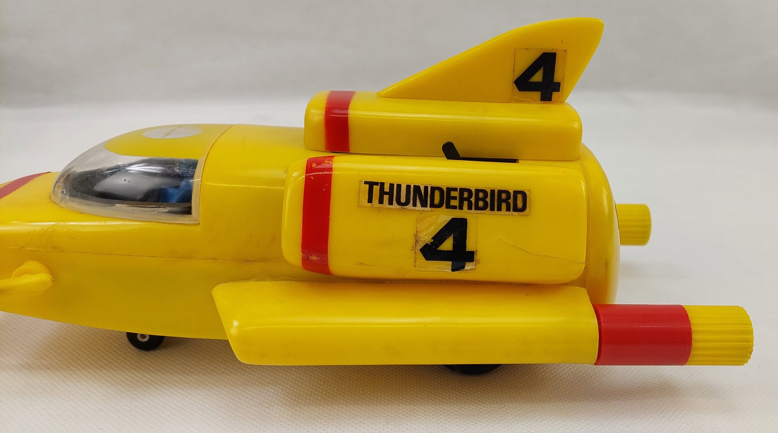JR 21 Toys Rosenthal Gerry Anderson Battery Operated Thunderbird 4 In Box c1960’s - Image 3