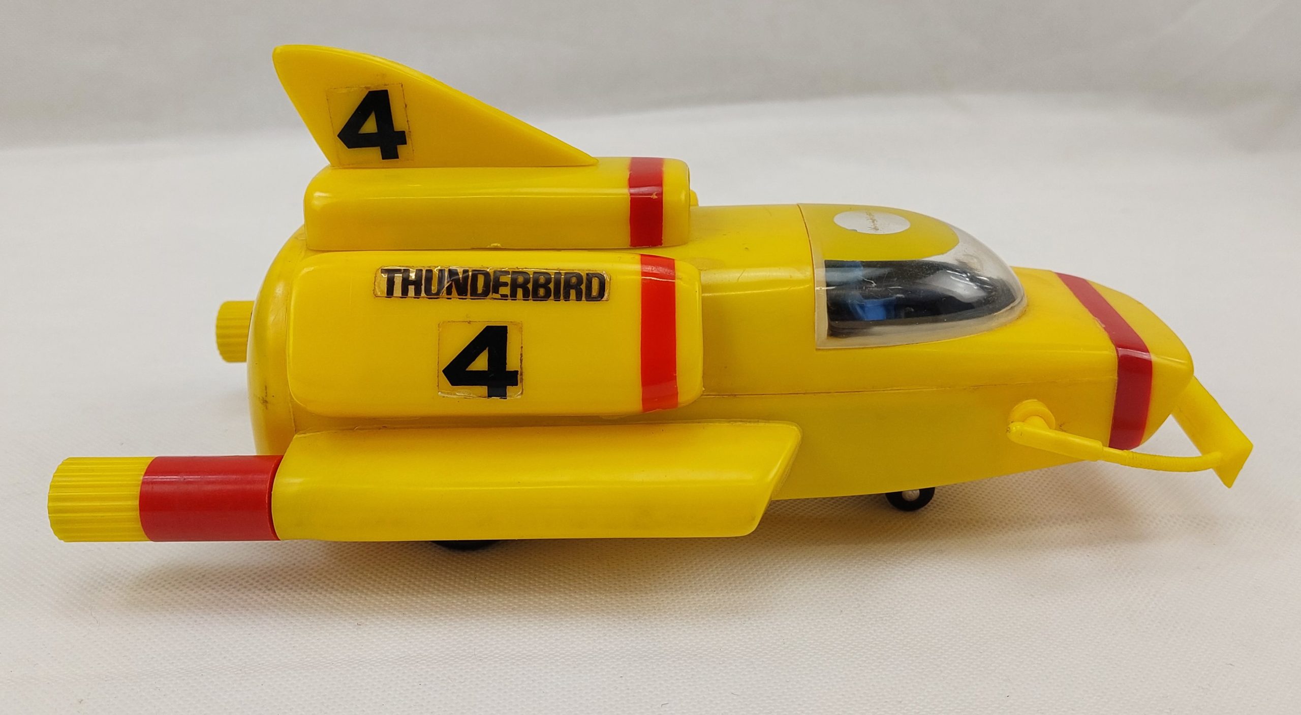 JR 21 Toys Rosenthal Gerry Anderson Battery Operated Thunderbird 4 In Box c1960’s - Image 5