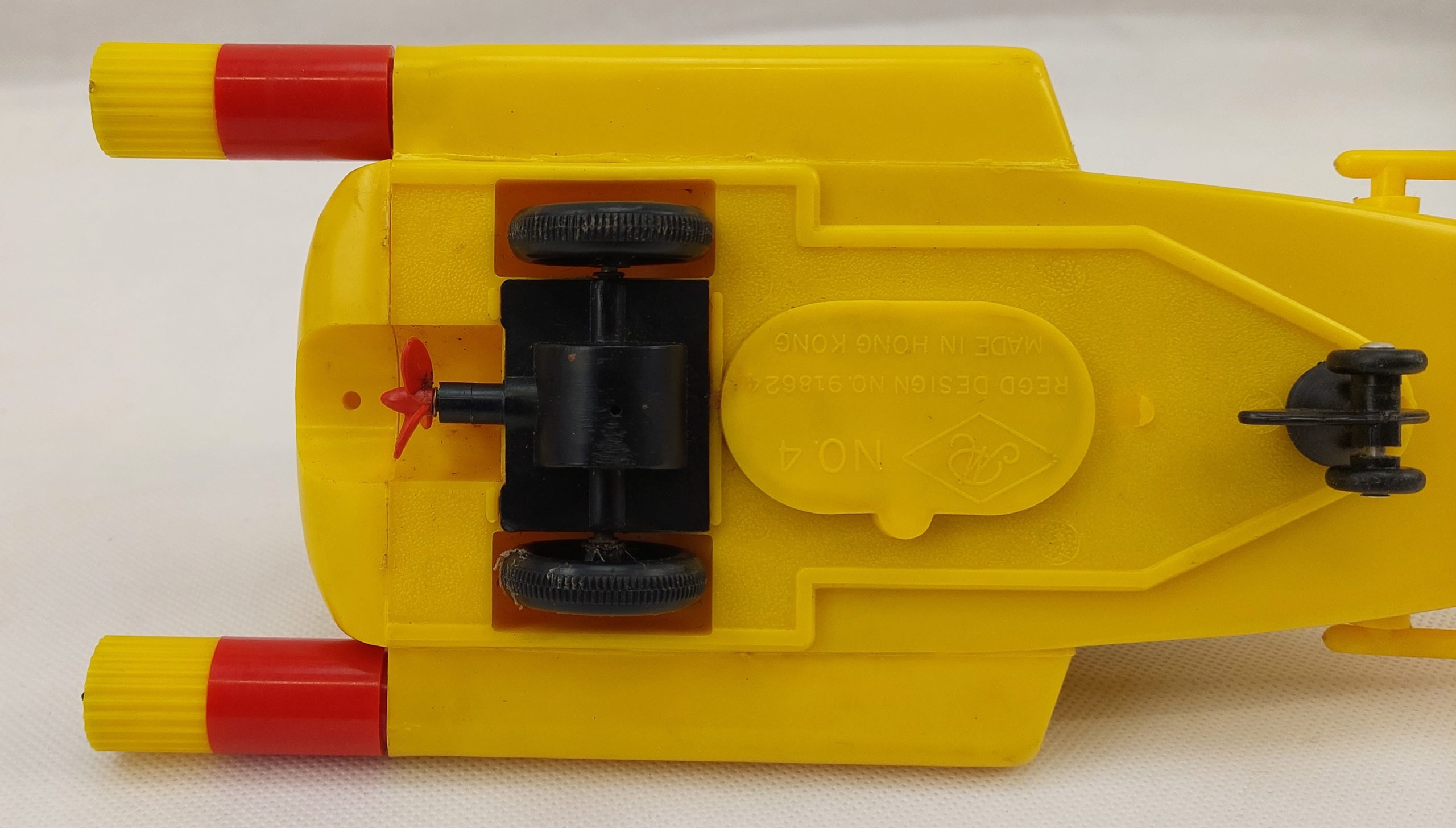 JR 21 Toys Rosenthal Gerry Anderson Battery Operated Thunderbird 4 In Box c1960’s - Image 8