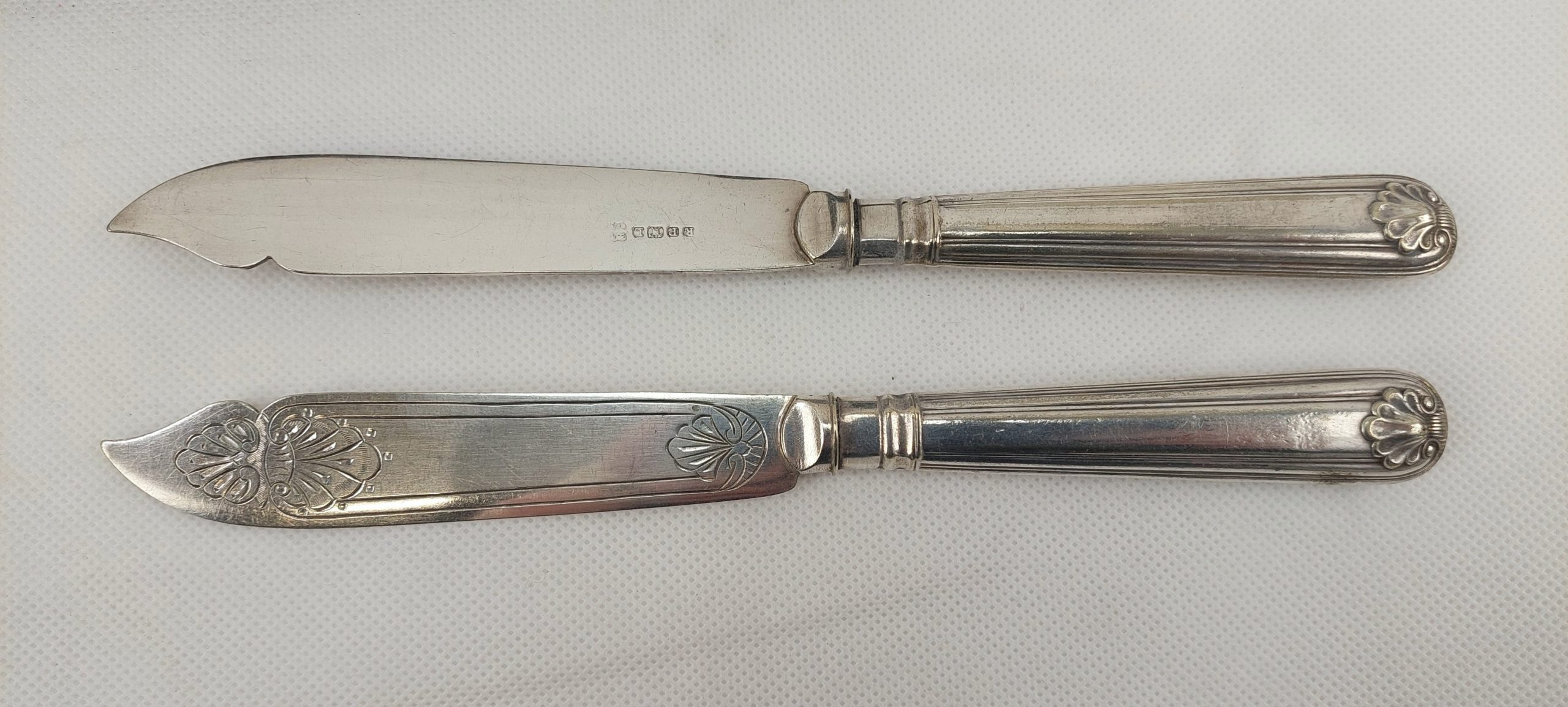 Cased Set of Six Silver Plate Knives & Forks - Image 4