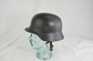 Original Kriegsmarine WW2 M35 Single Decal German Helmet
