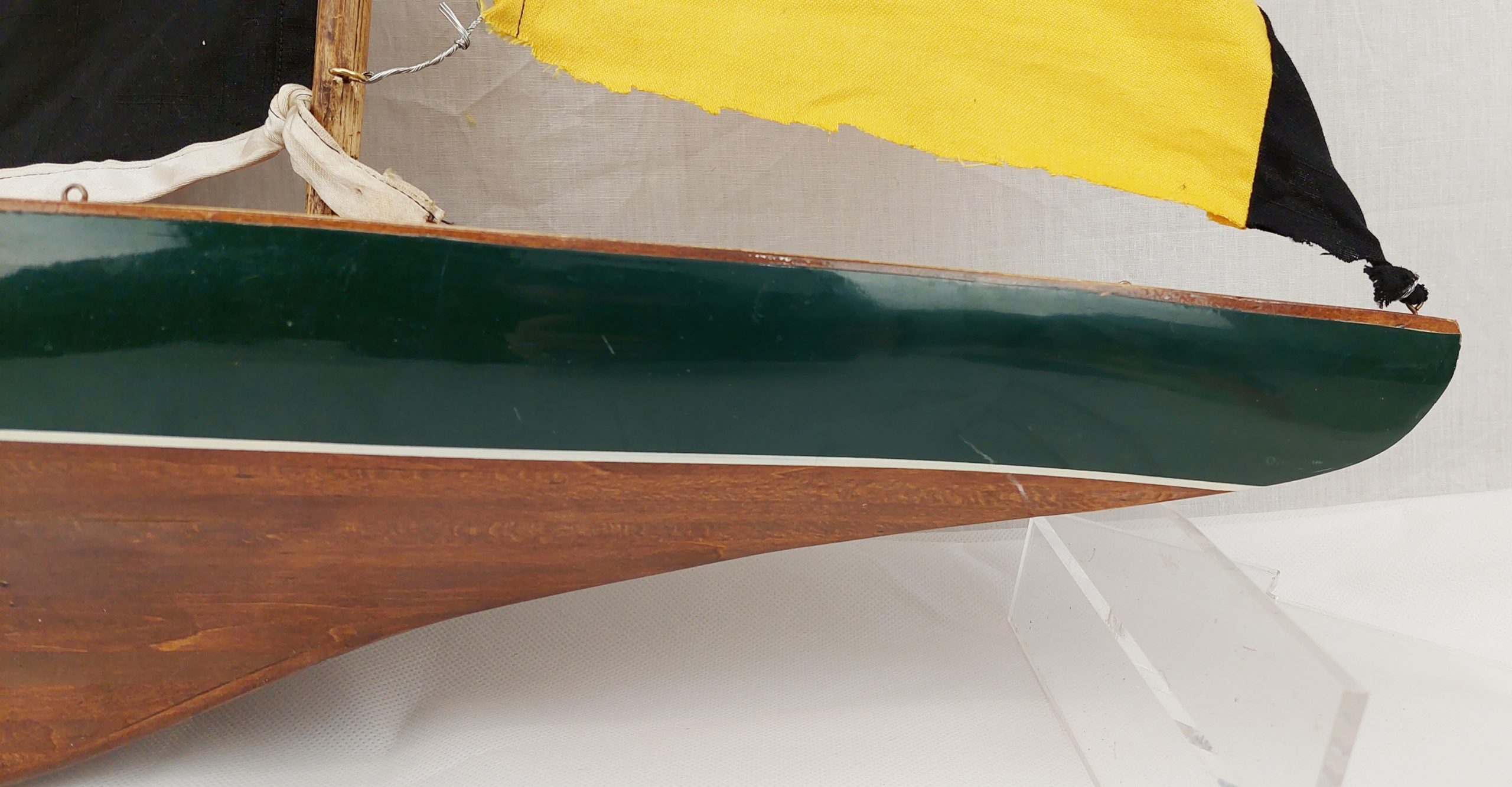 Vintage Wooden Pond Yacht #2* - Image 13