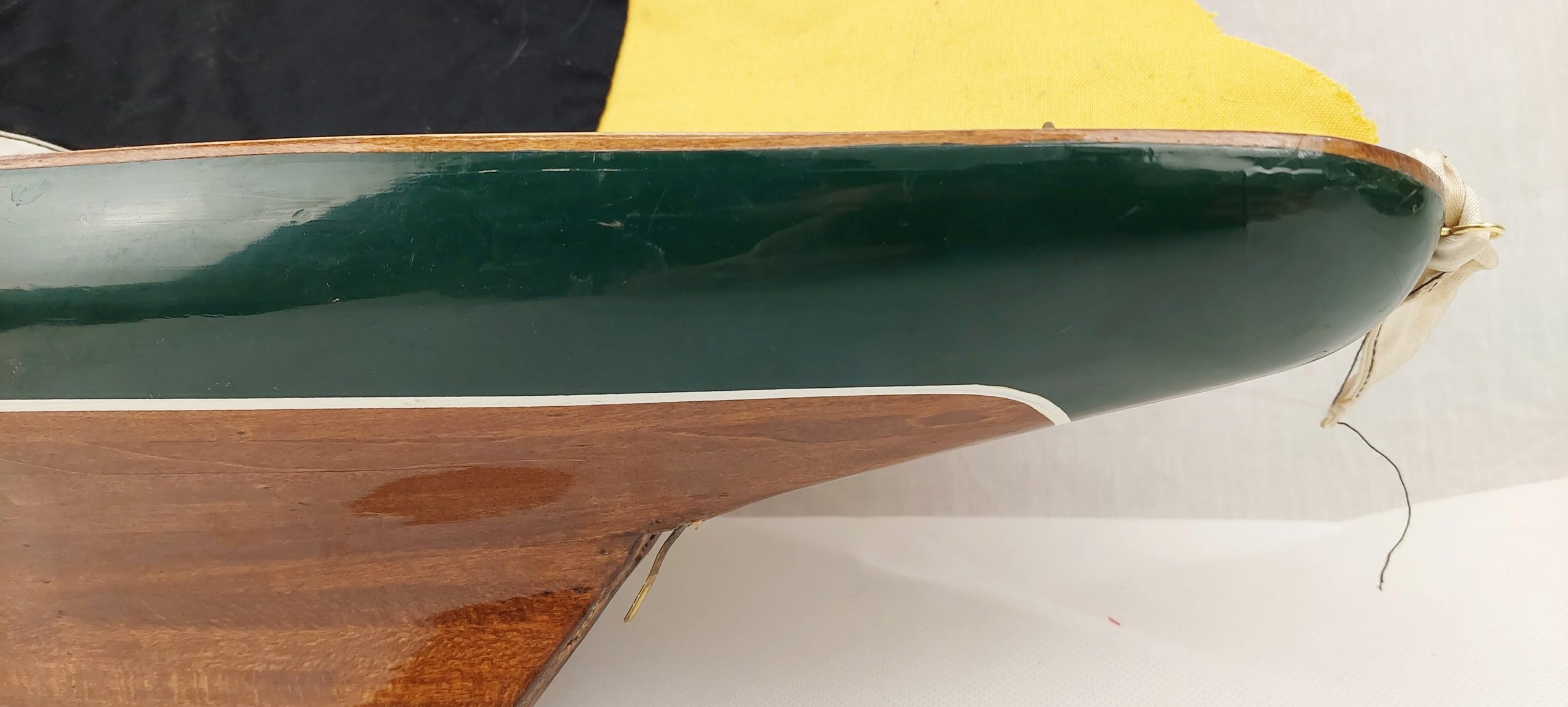 Vintage Wooden Pond Yacht #2* - Image 4