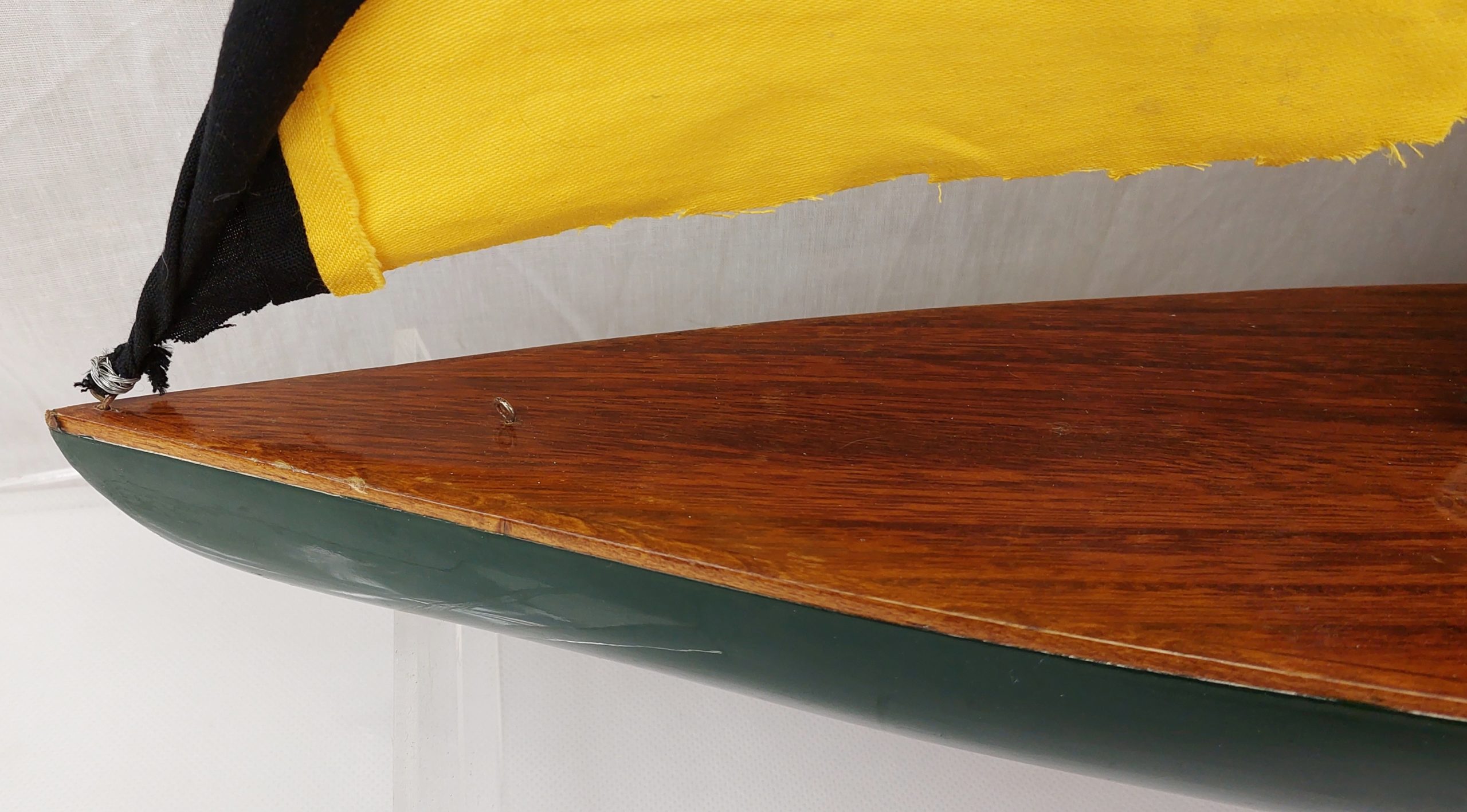 Vintage Wooden Pond Yacht #2* - Image 6