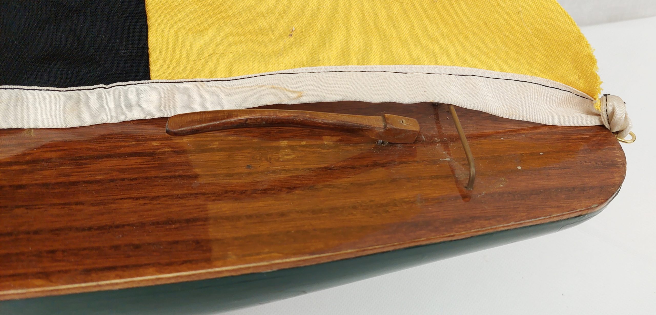 Vintage Wooden Pond Yacht #2* - Image 8