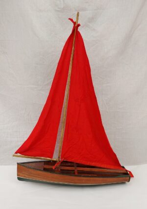 Vintage Wooden Pond Yacht #1*