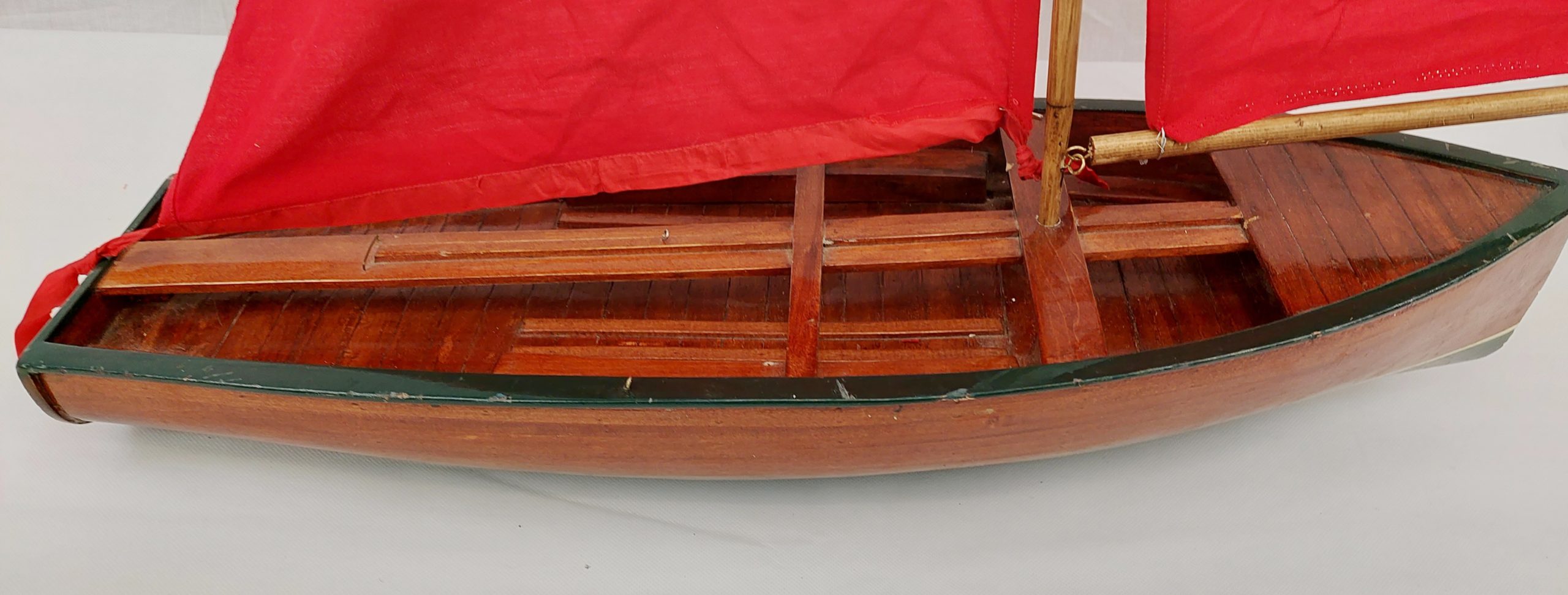 Vintage Wooden Pond Yacht #1* - Image 10