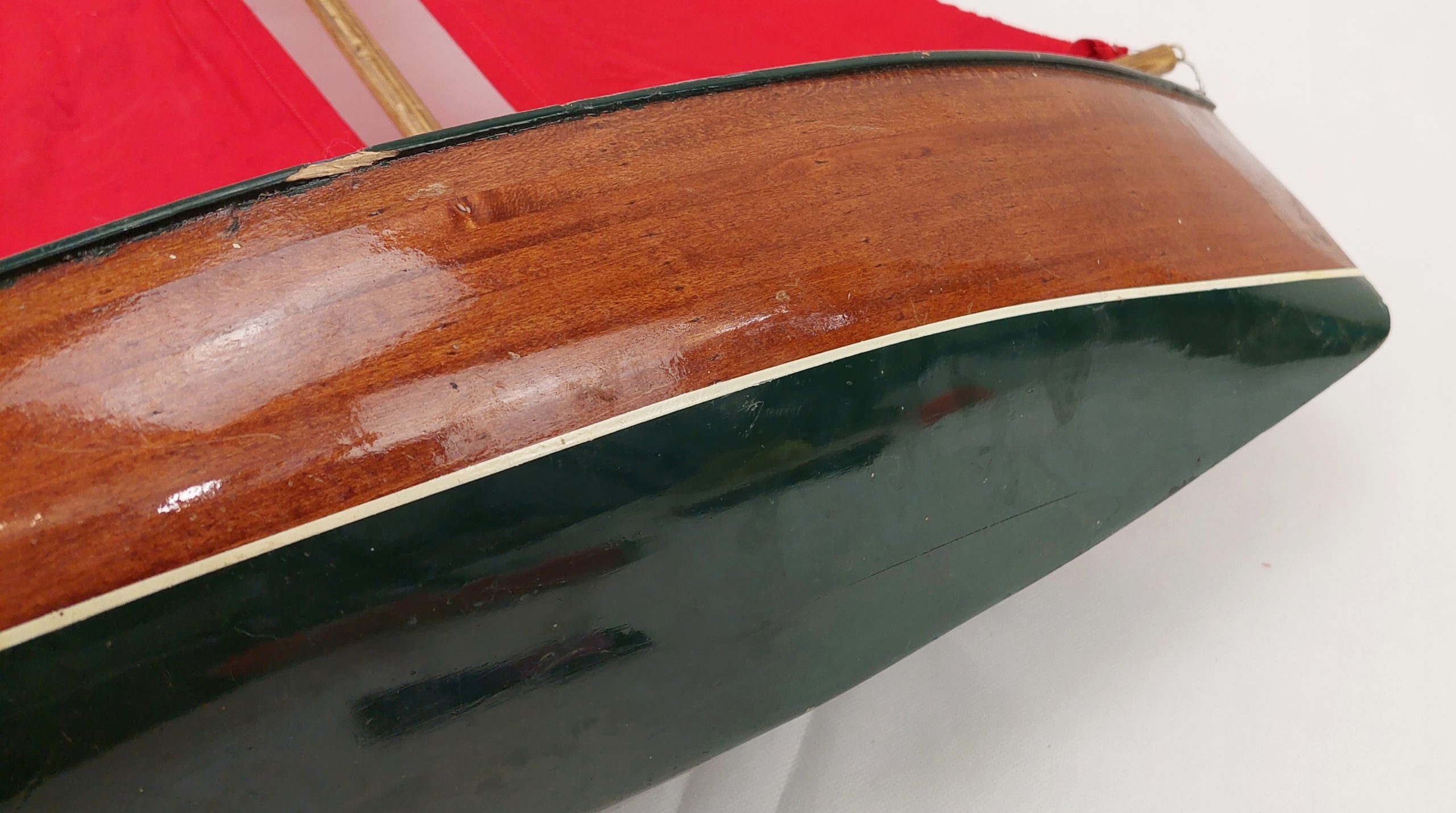 Vintage Wooden Pond Yacht #1* - Image 7