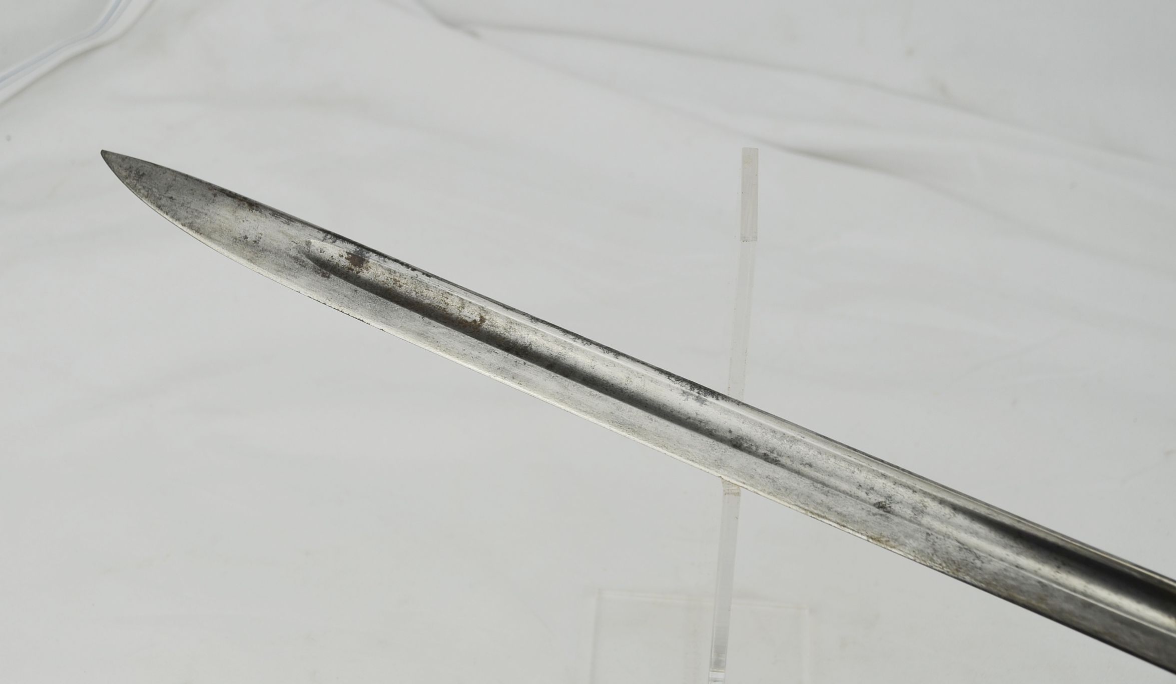 Original British 1907 Pattern Hooked Quillon Bayonet Dated October 1911 - Image 3