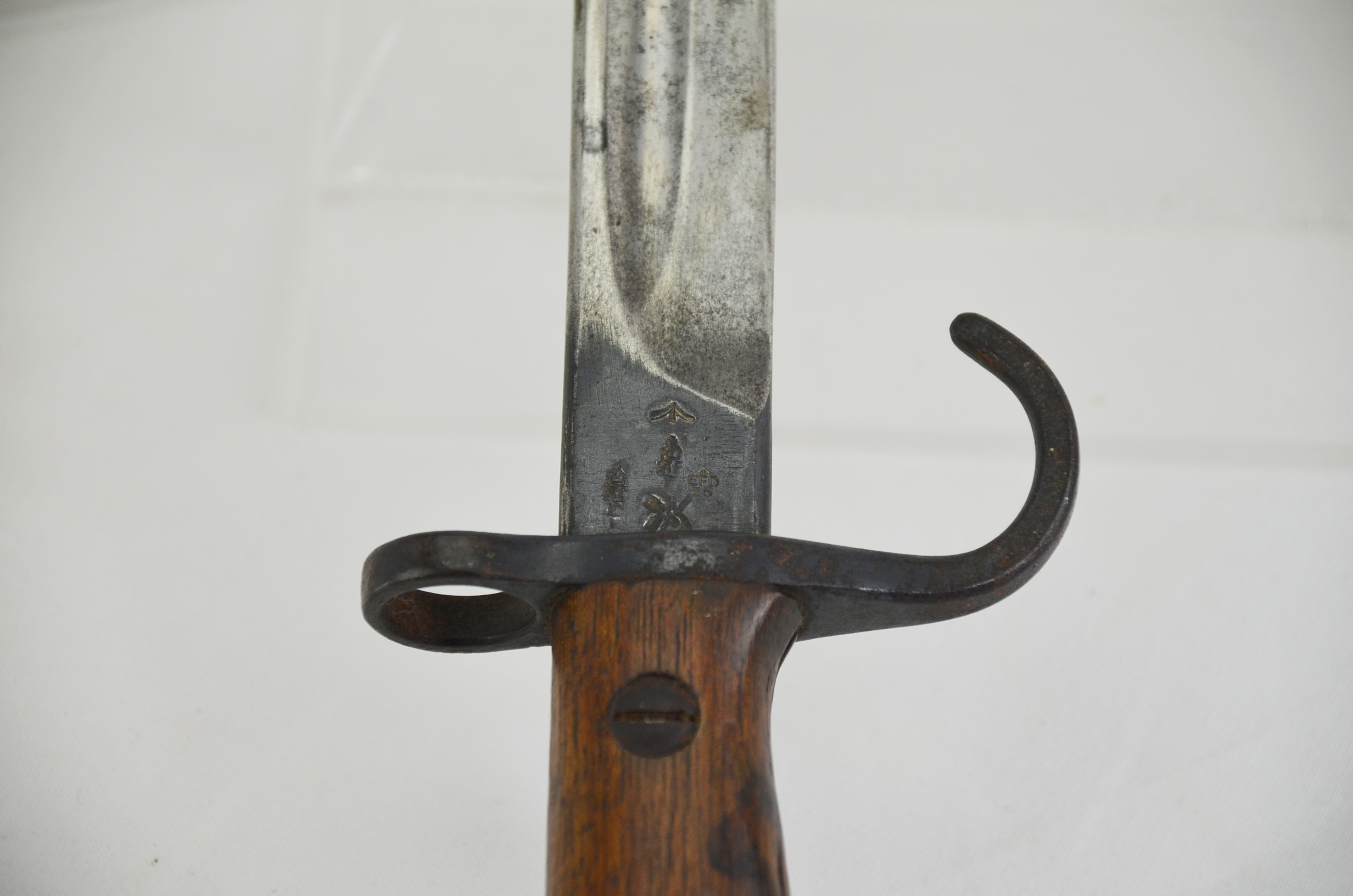 Original British 1907 Pattern Hooked Quillon Bayonet Dated October 1911 - Image 5