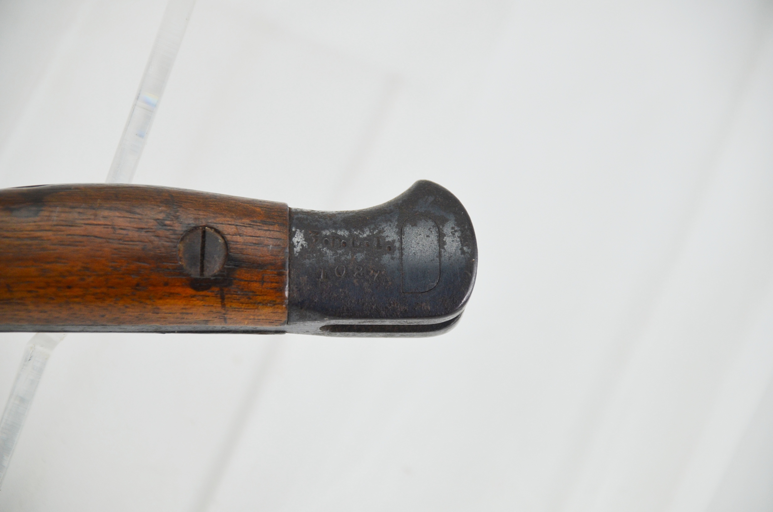 Original British 1907 Pattern Hooked Quillon Bayonet Dated October 1911 - Image 7