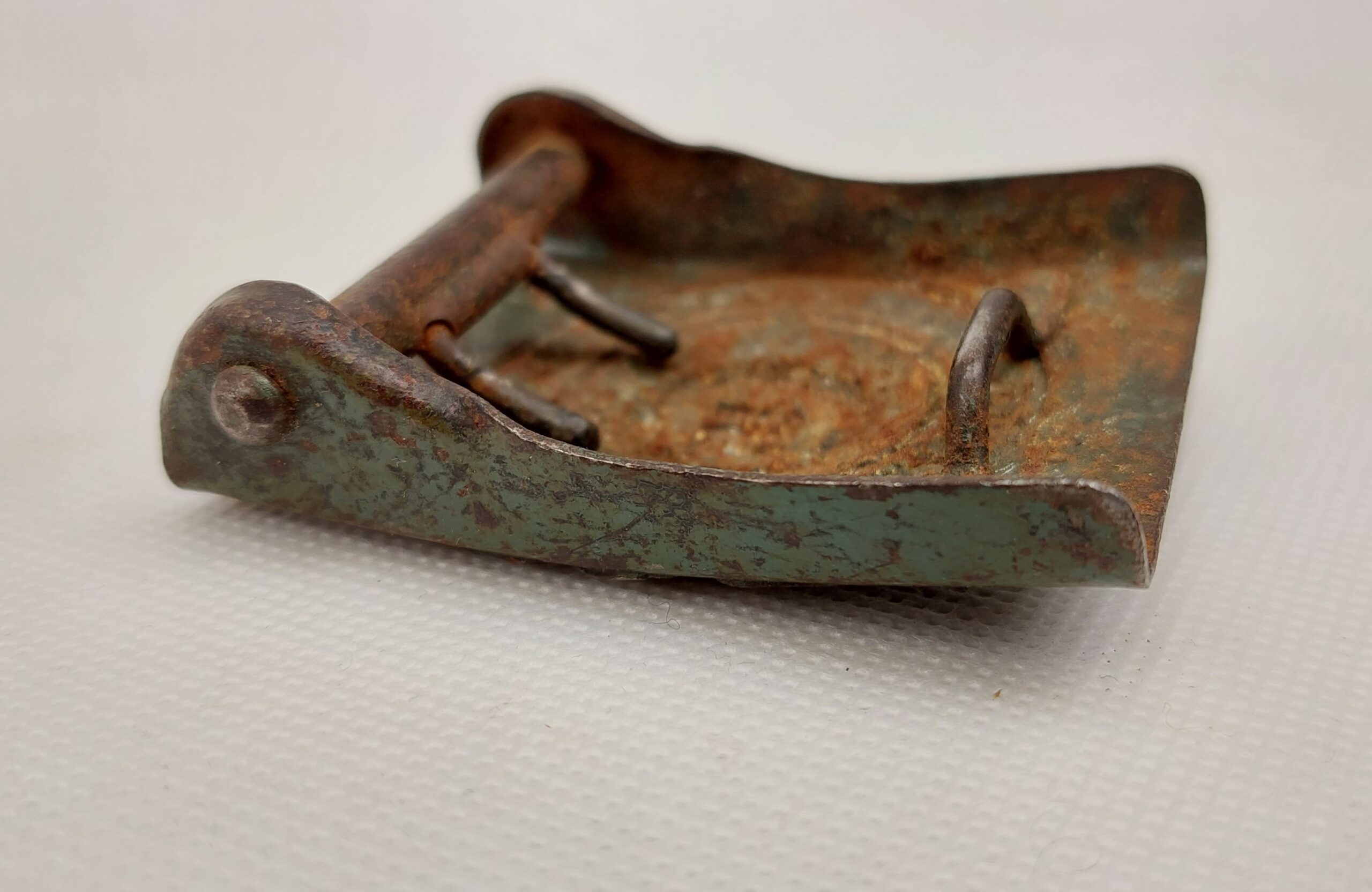 Rare Nazi Waffen SS Belt Buckle - Image 12