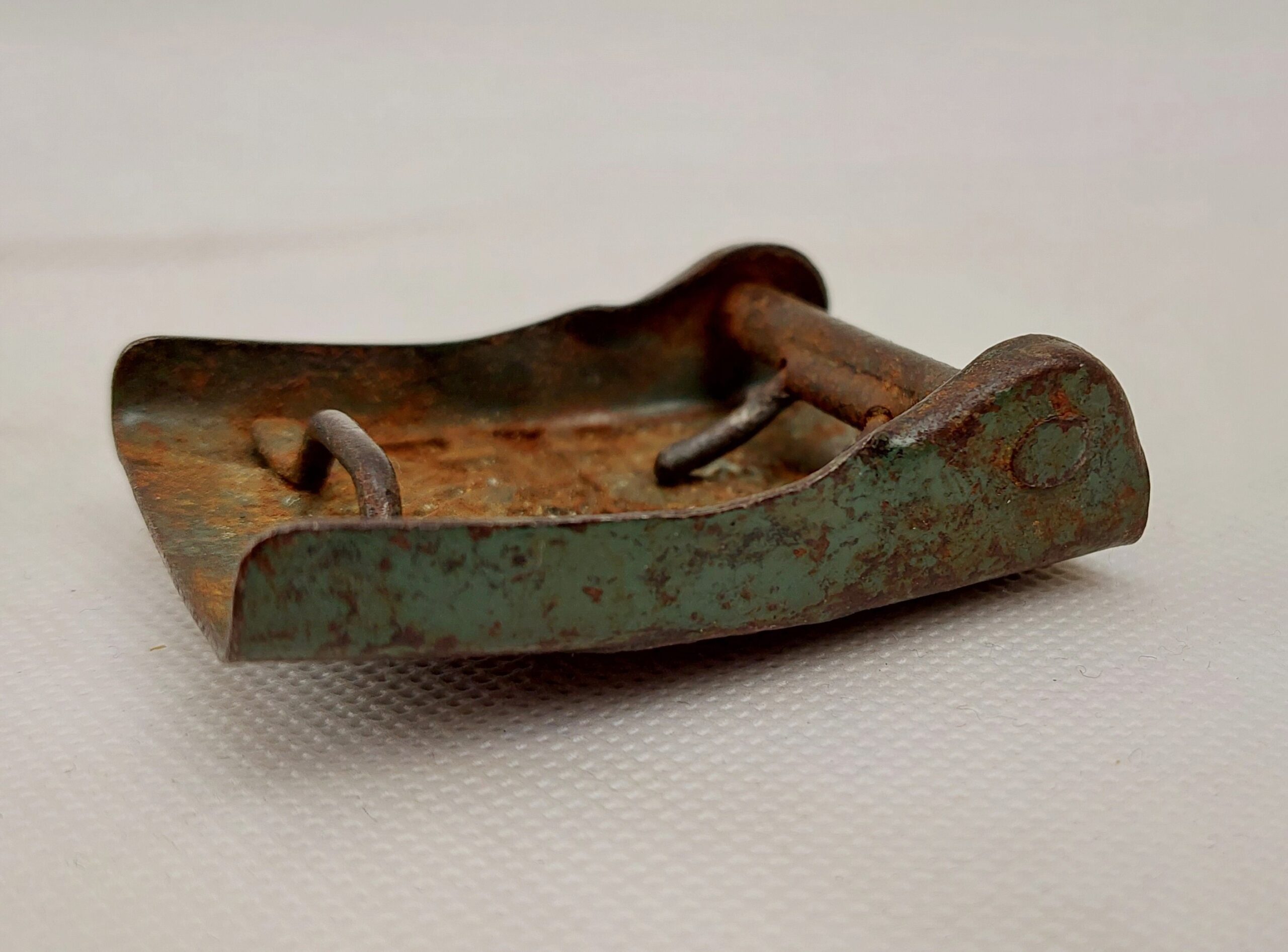 Rare Nazi Waffen SS Belt Buckle - Image 13