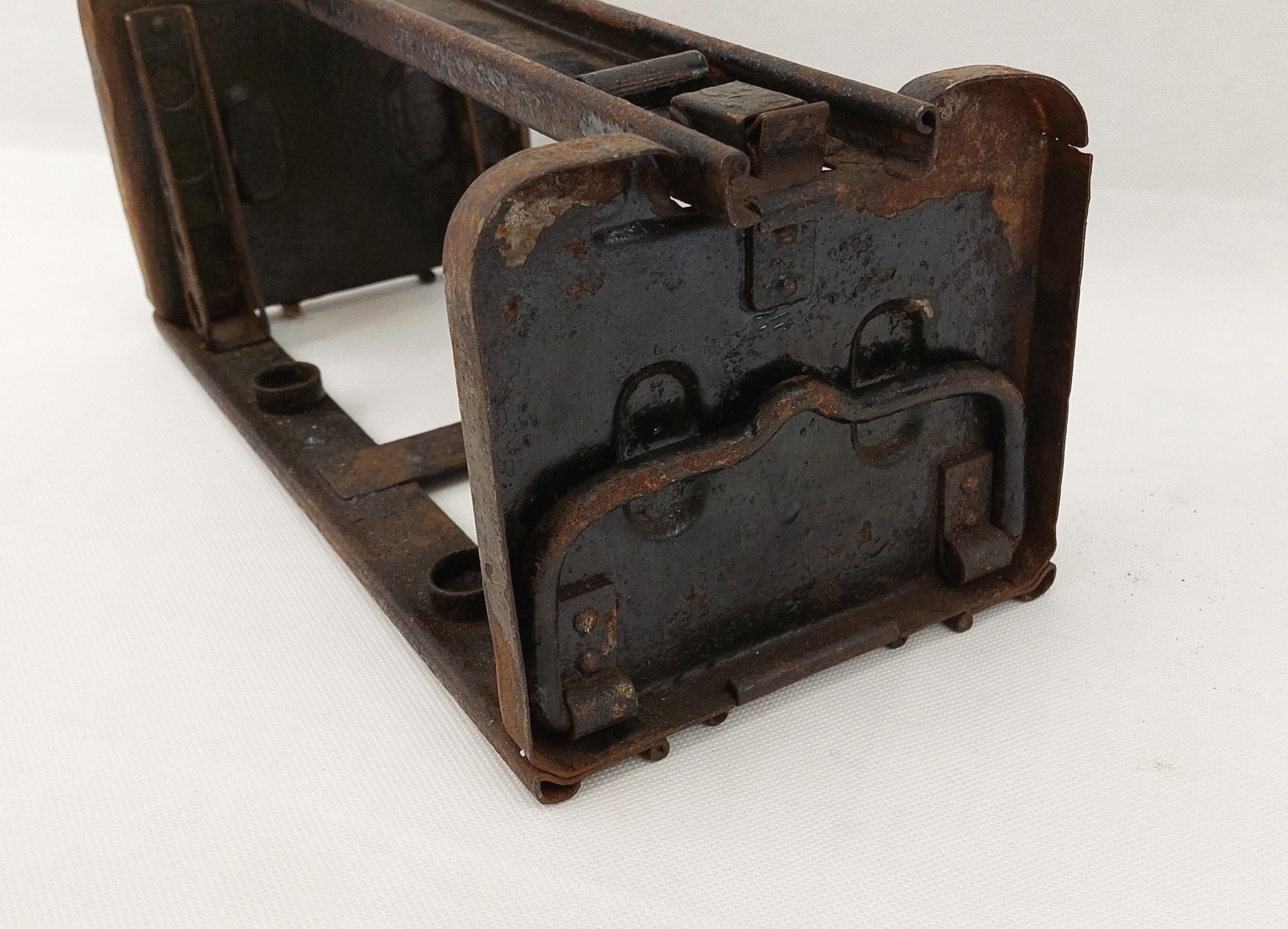 WW2 German MG42 Machinegun Drum Magazine Carrier - Image 5