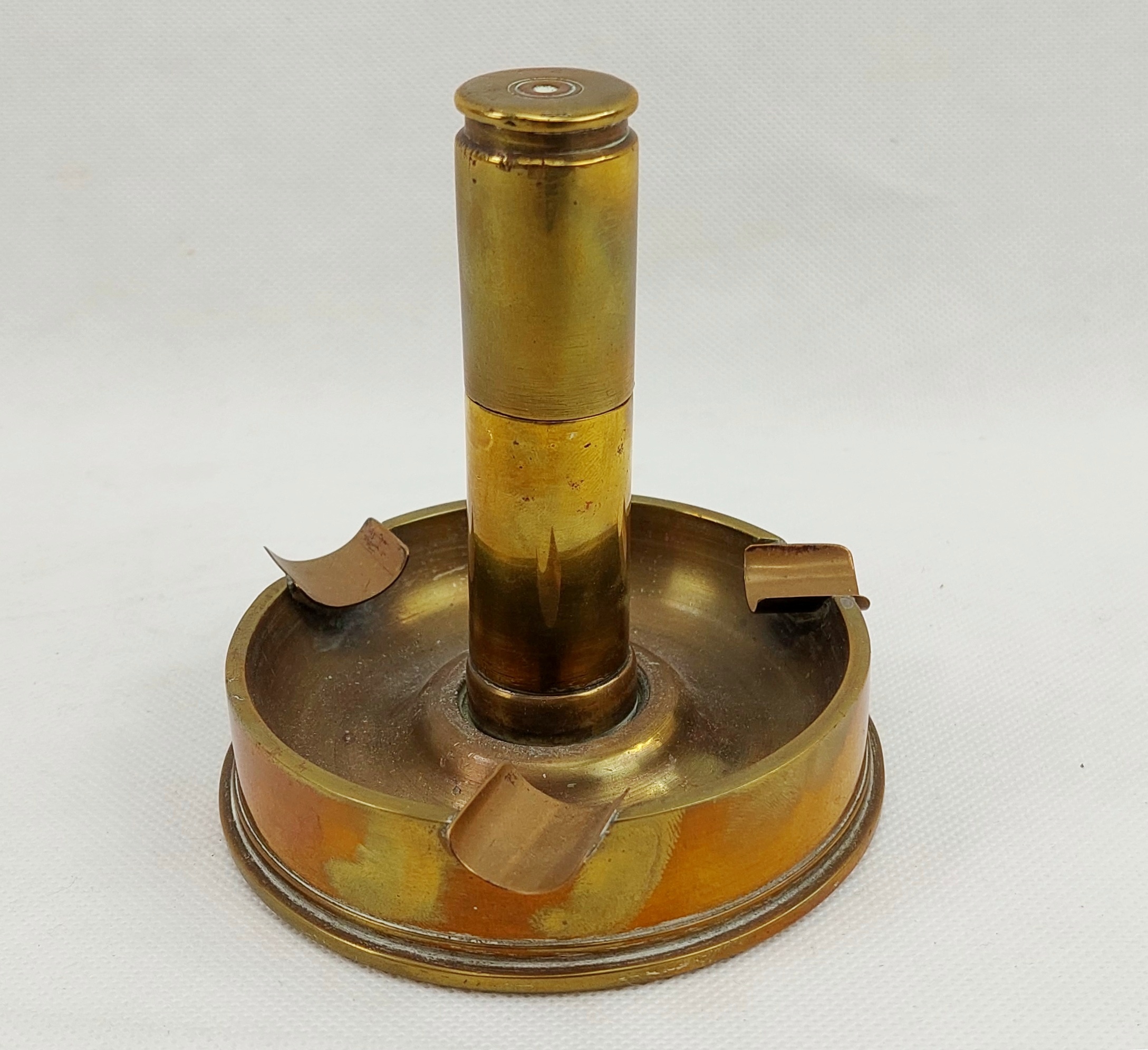 1938 25 Pounder Trench Art Shell Case Table Lighter And Ashtray* - Image 2