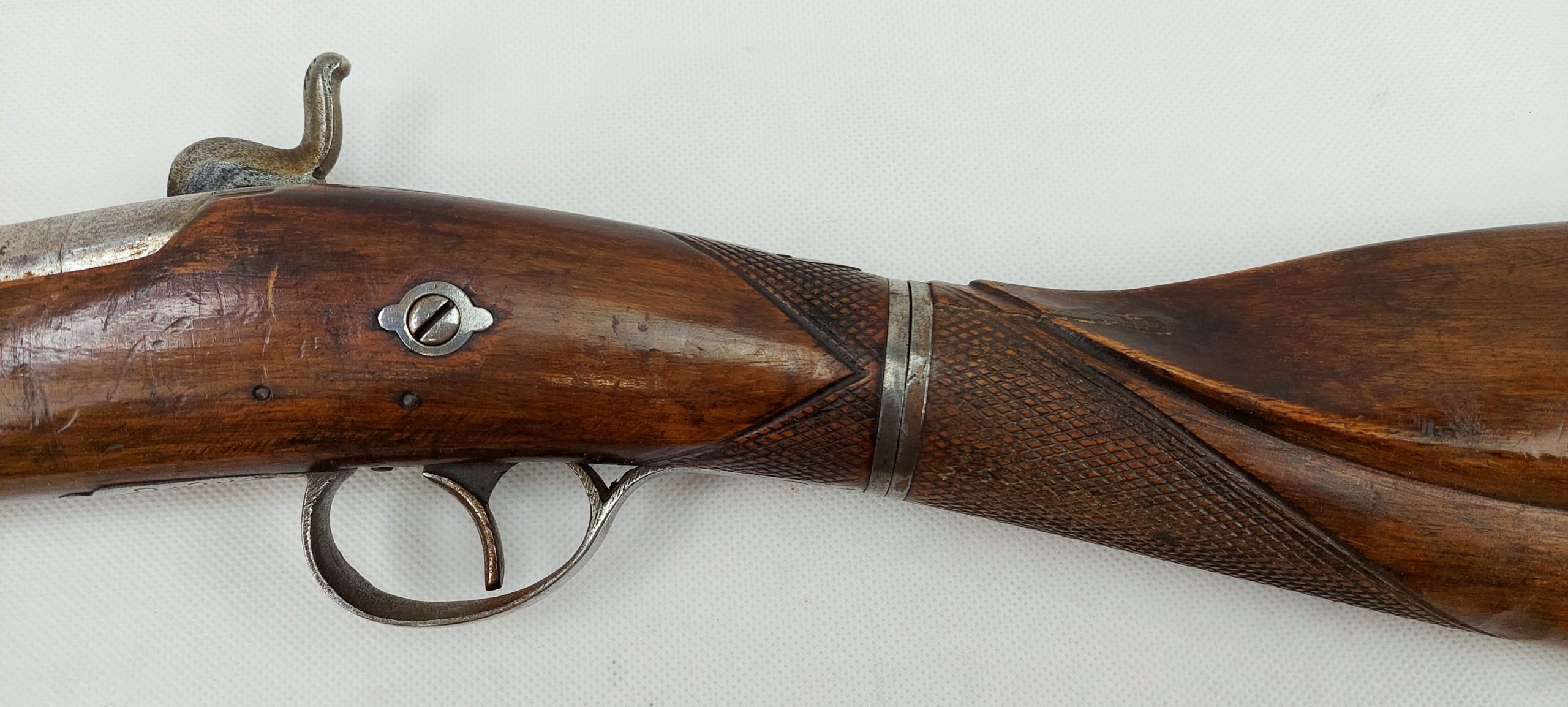 19th Century Takedown Hunting Muzzle Loading Percussion Gun - Image 5