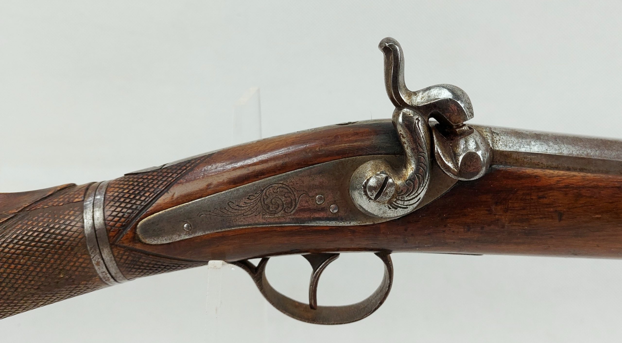 19th Century Takedown Hunting Muzzle Loading Percussion Gun - Image 17