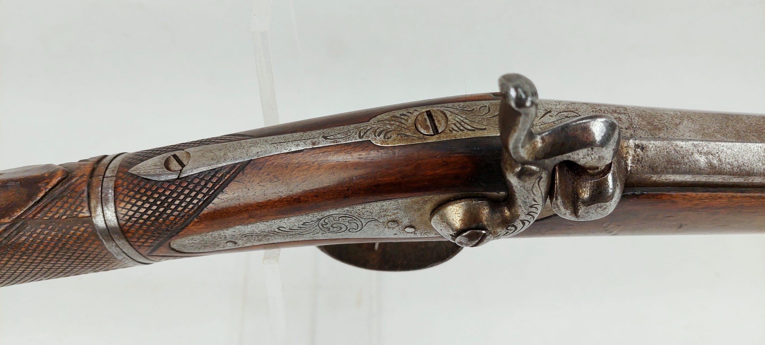 19th Century Takedown Hunting Muzzle Loading Percussion Gun - Image 12