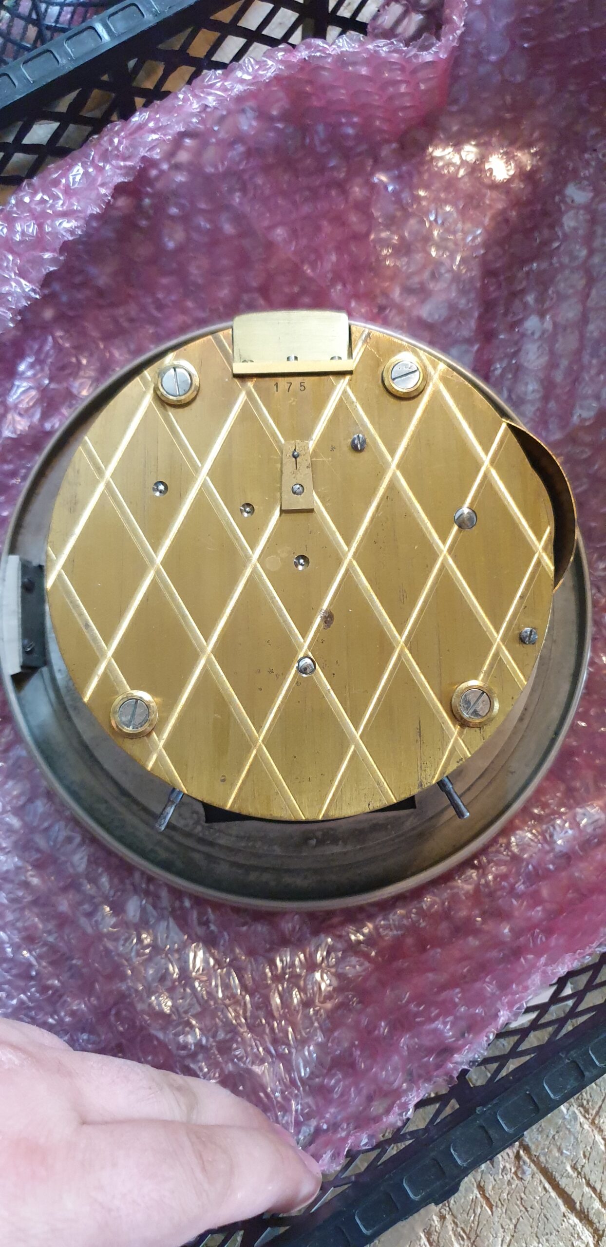 WW2 Japanese Seikosha Naval Bulkhead Clock - Image 11