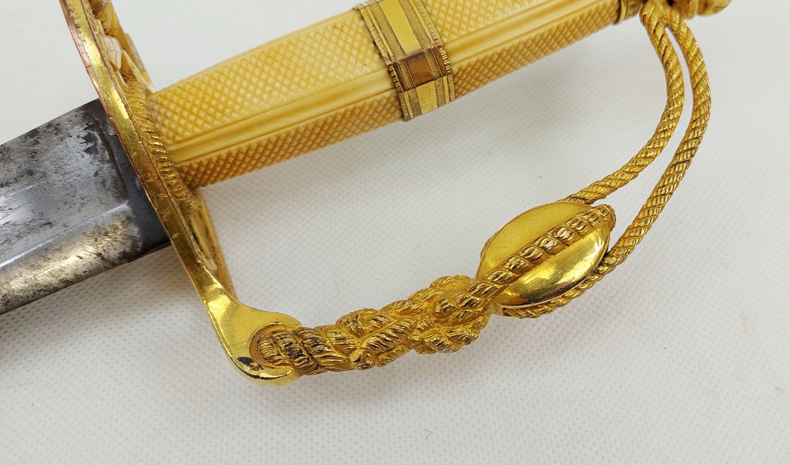 An Unique Naval Presentation Sabre Circa 1790-1800 and Scabbard - Image 20