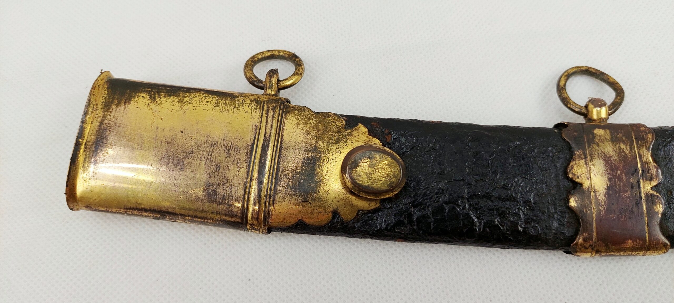 An Unique Naval Presentation Sabre Circa 1790-1800 and Scabbard - Image 24