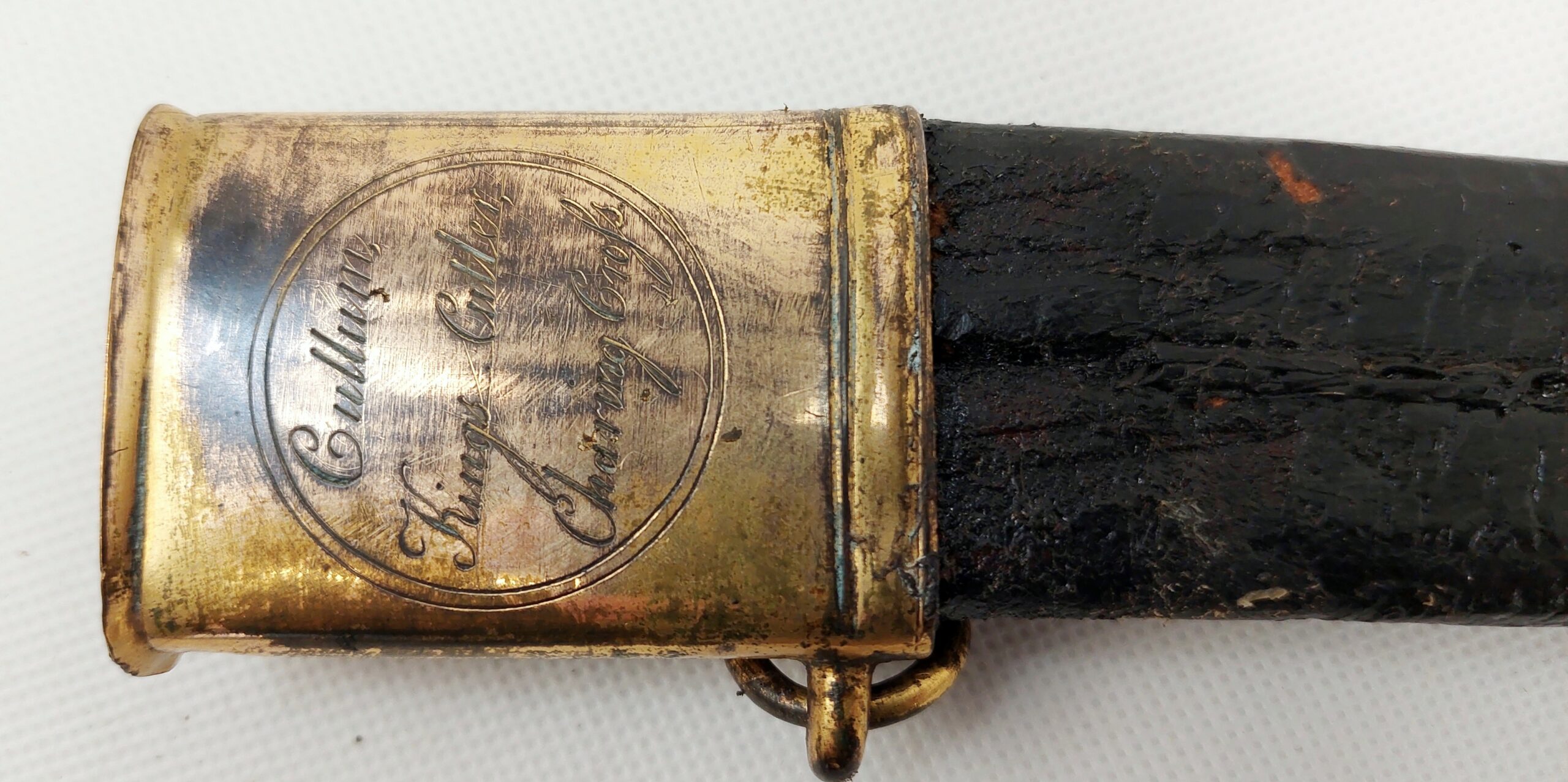 An Unique Naval Presentation Sabre Circa 1790-1800 and Scabbard - Image 31