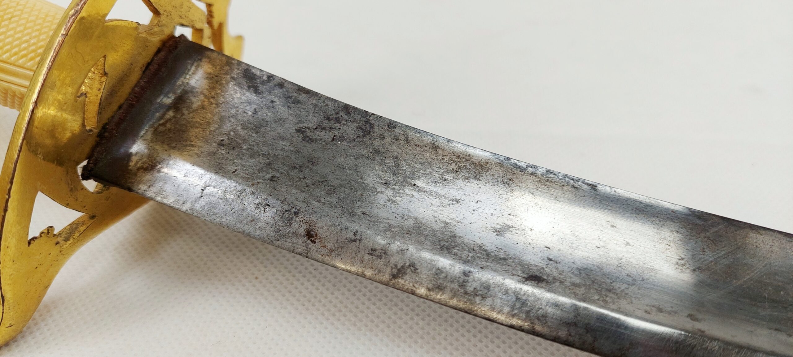An Unique Naval Presentation Sabre Circa 1790-1800 and Scabbard - Image 8
